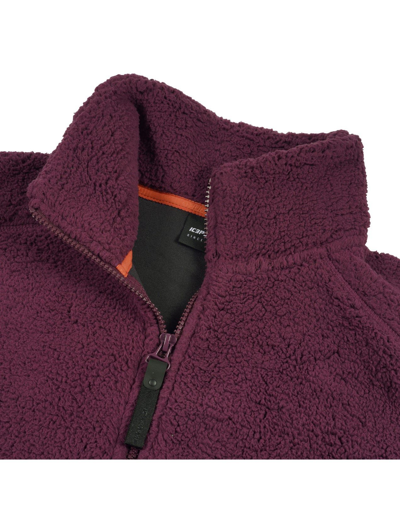 Burgundy Women Icepeak Adeline Midlayer Jacket | USA-TXY607435