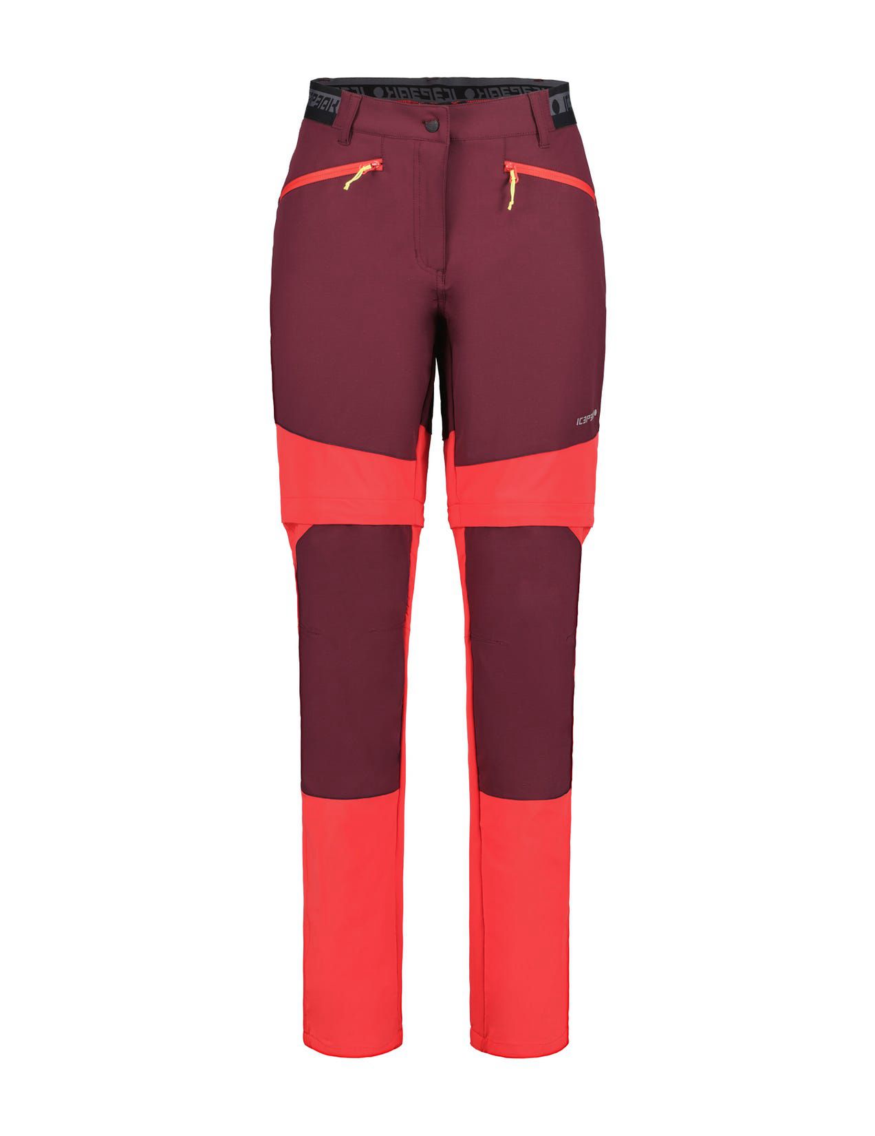 Burgundy / Coral Women Icepeak Bradley Pants | USA-XKF731890