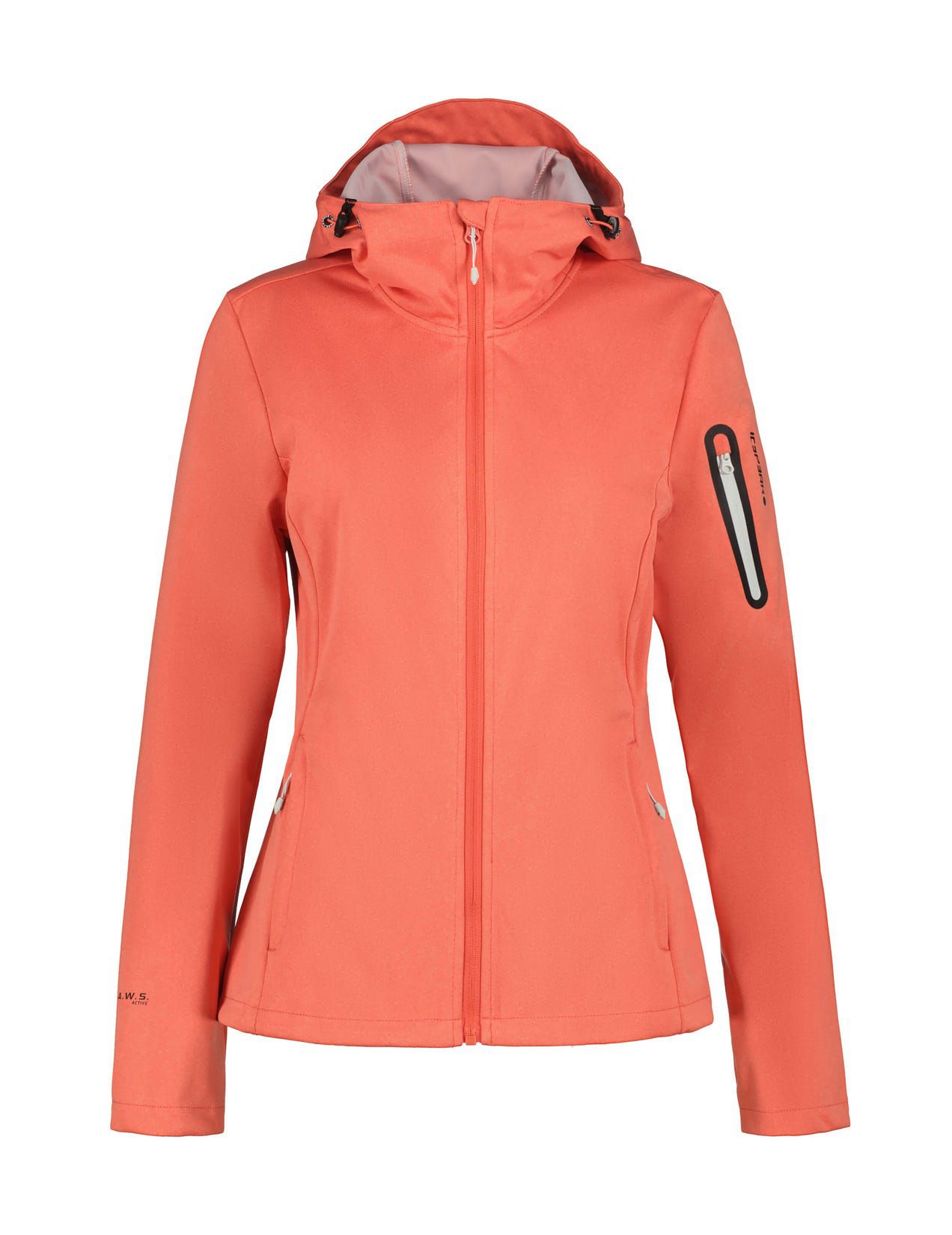 Coral Women Icepeak Bridgewater Softshell Jacket | USA-XQY502637