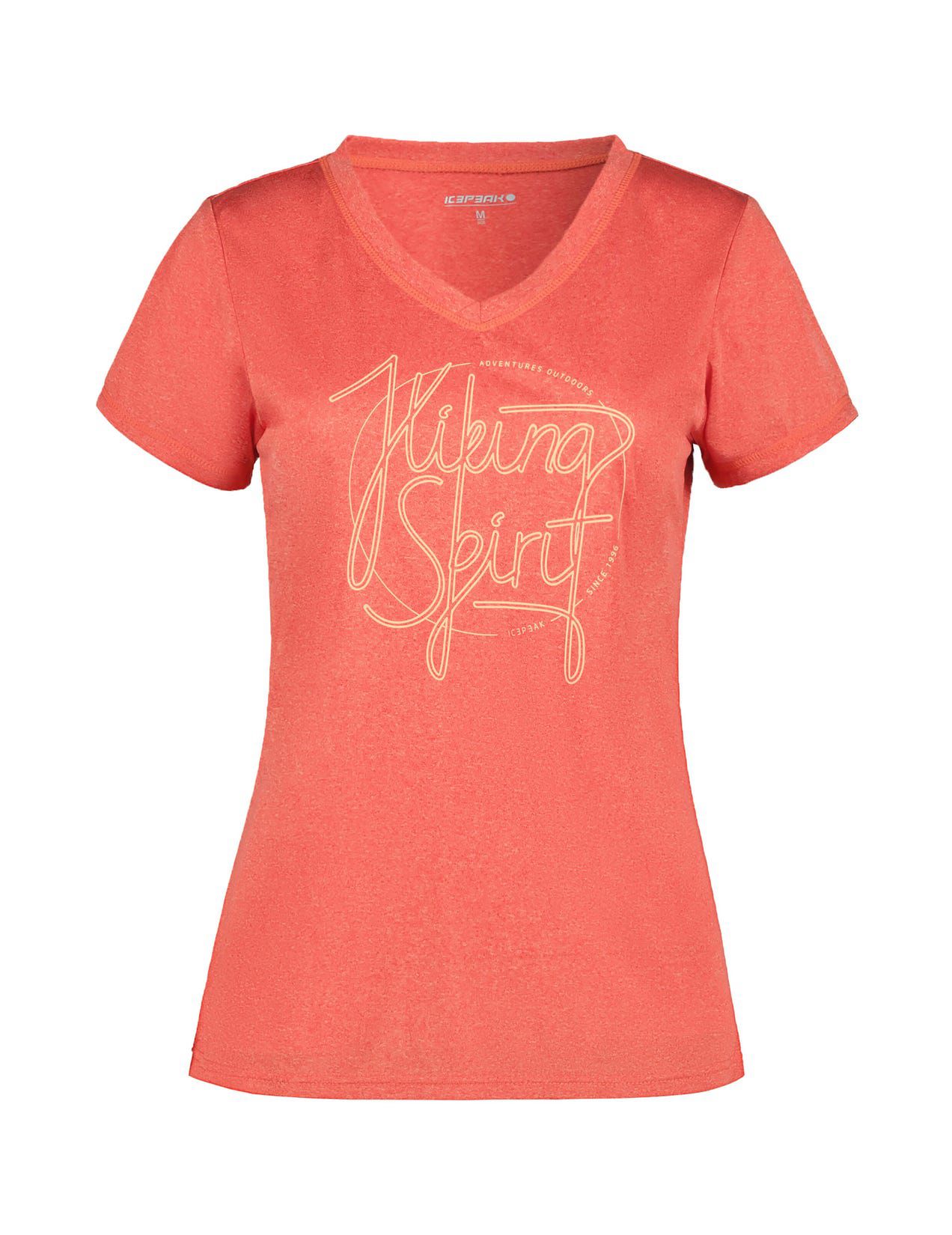 Coral Women Icepeak Burnham T-Shirt | USA-NTU975381