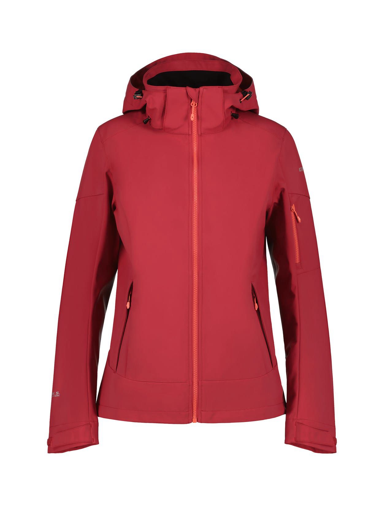 Cranberry Women Icepeak Bathgate Softshell Jacket | USA-QND165307