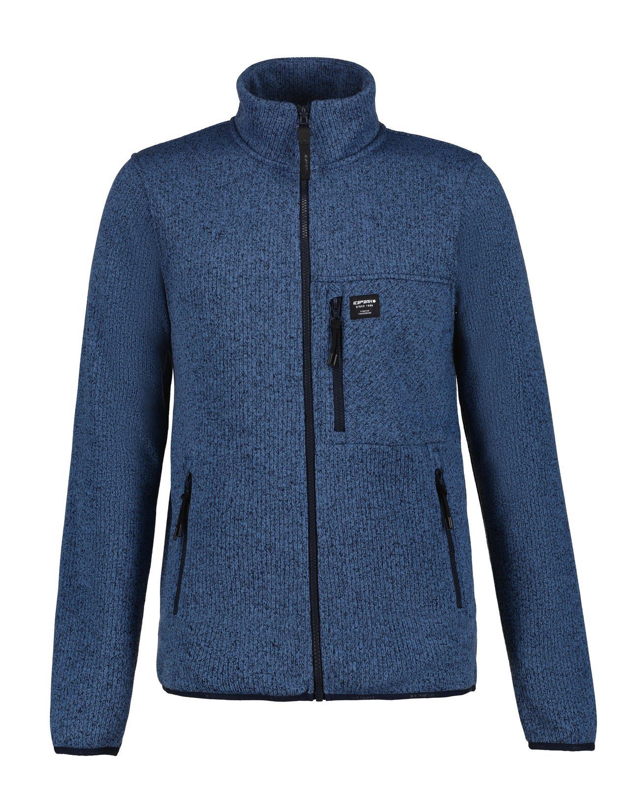 Dark Blue Men Icepeak Alfeld Midlayer Jacket | USA-AJD967185