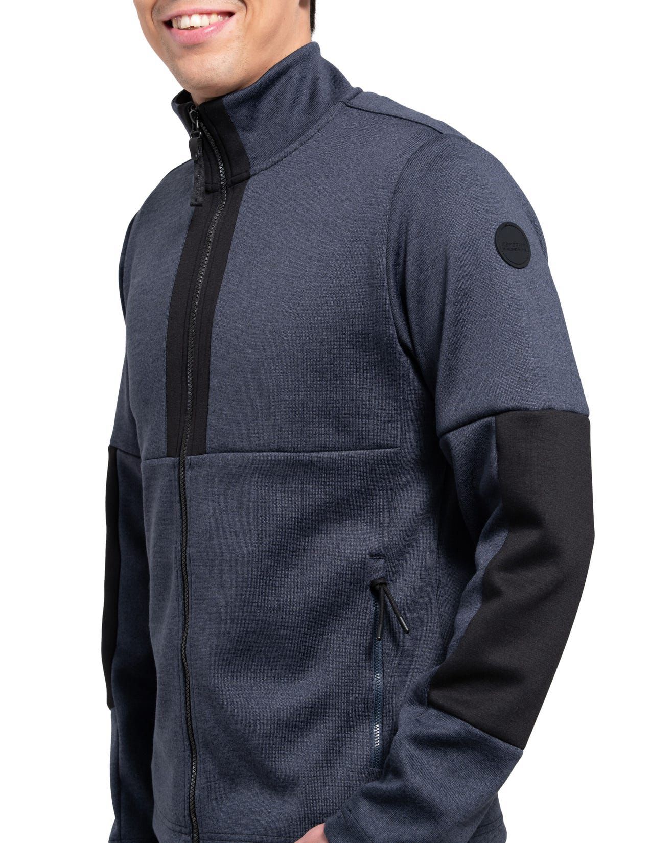 Dark Blue Men Icepeak Alvene Midlayer Jacket | USA-JPX468905