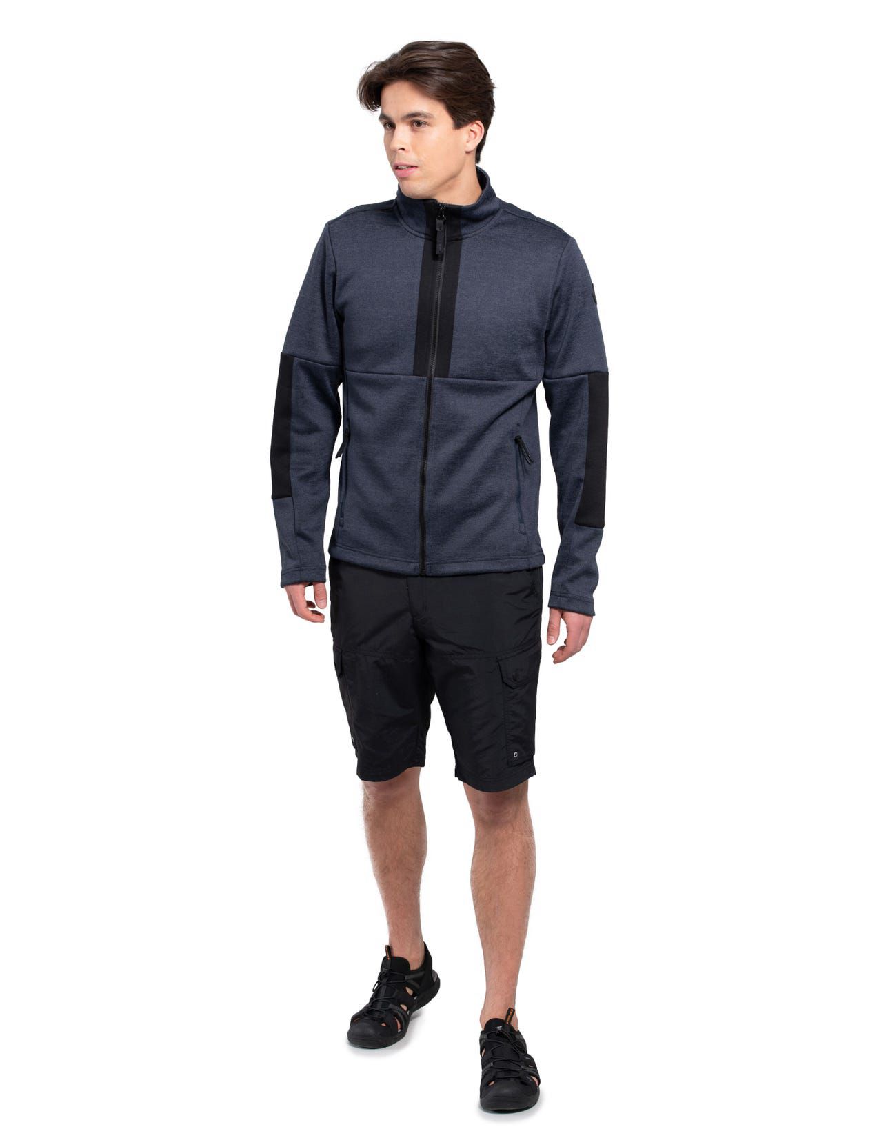 Dark Blue Men Icepeak Alvene Midlayer Jacket | USA-JPX468905