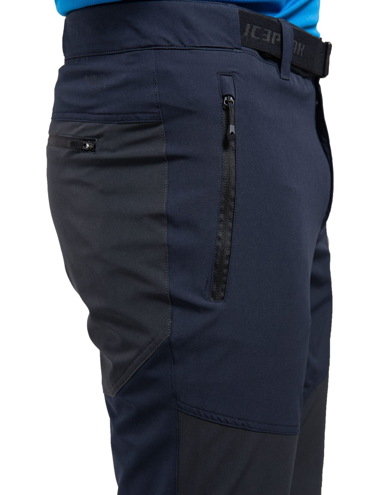 Dark Blue Men Icepeak Baker Pants | USA-QZR716423