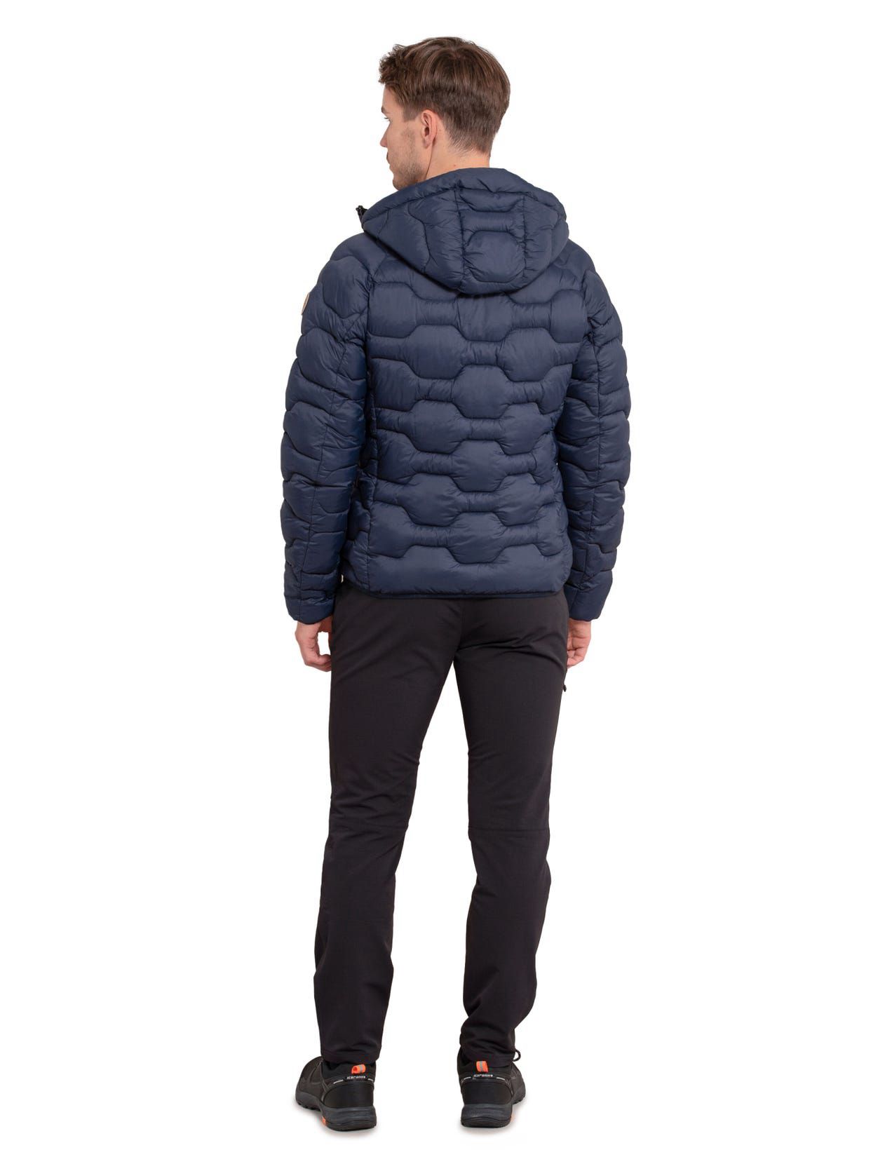 Dark Blue Men Icepeak Branch Winter Jacket | USA-JMA526094