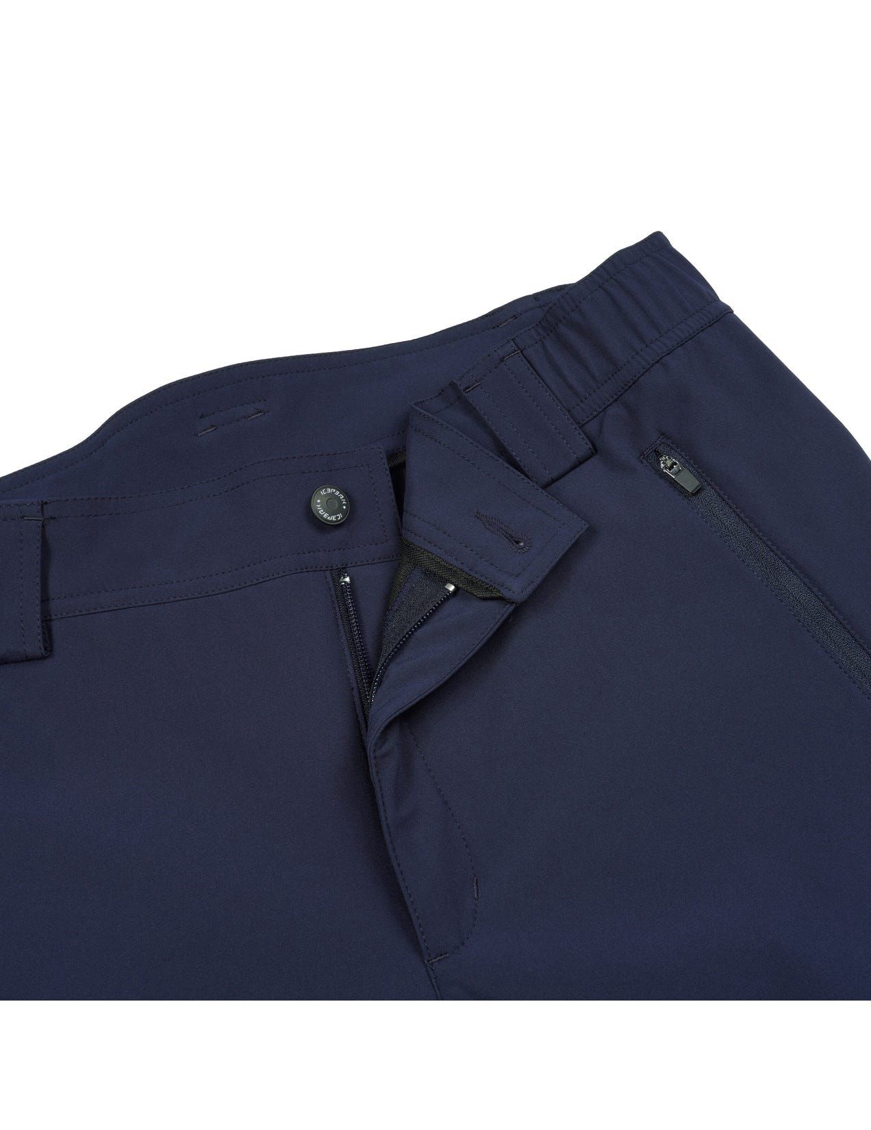 Dark Blue Men Icepeak Dorr Hybrid Outdoor Pants | USA-ODV641892