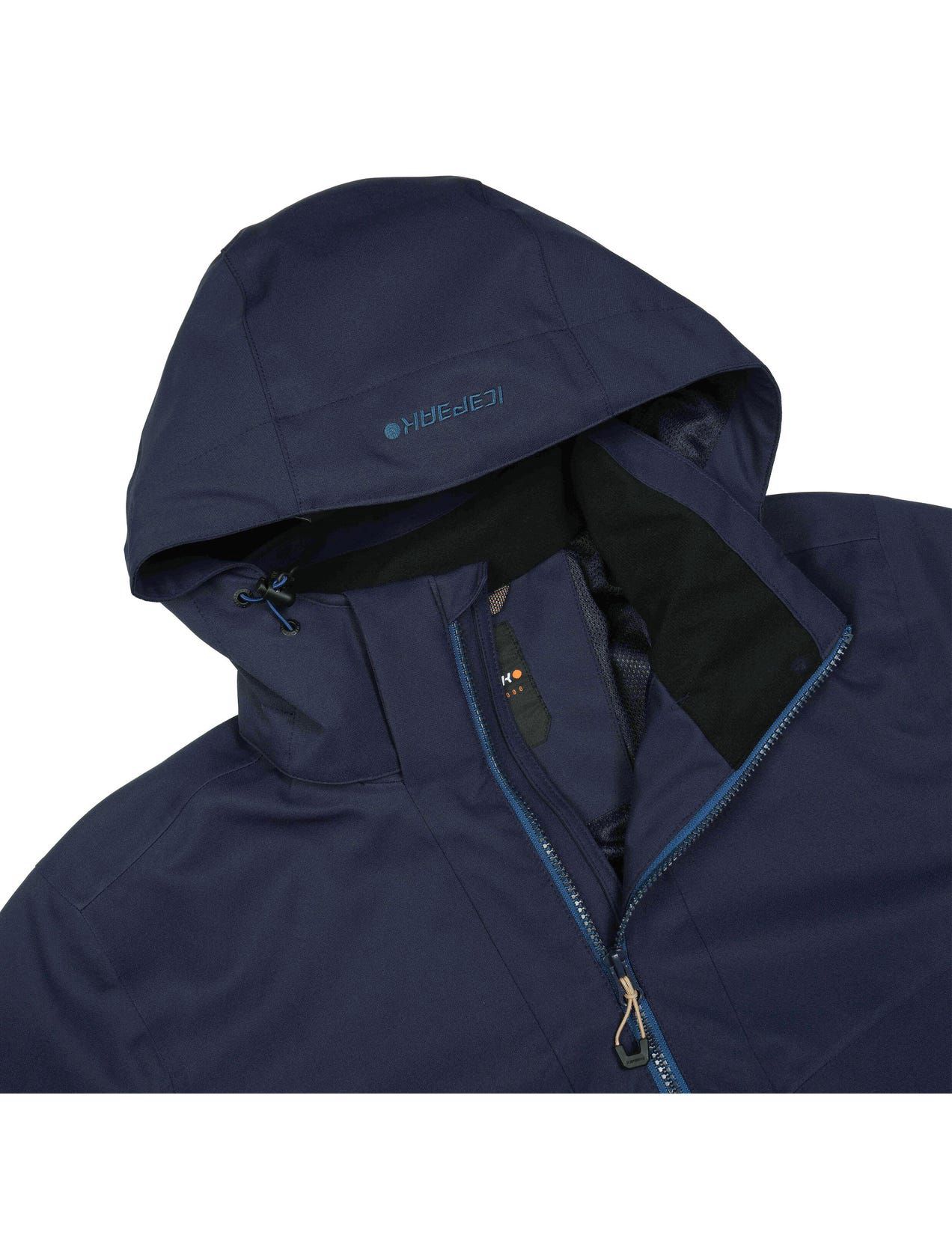 Dark Blue Men Icepeak Macksburg Jacket | USA-TIJ281403