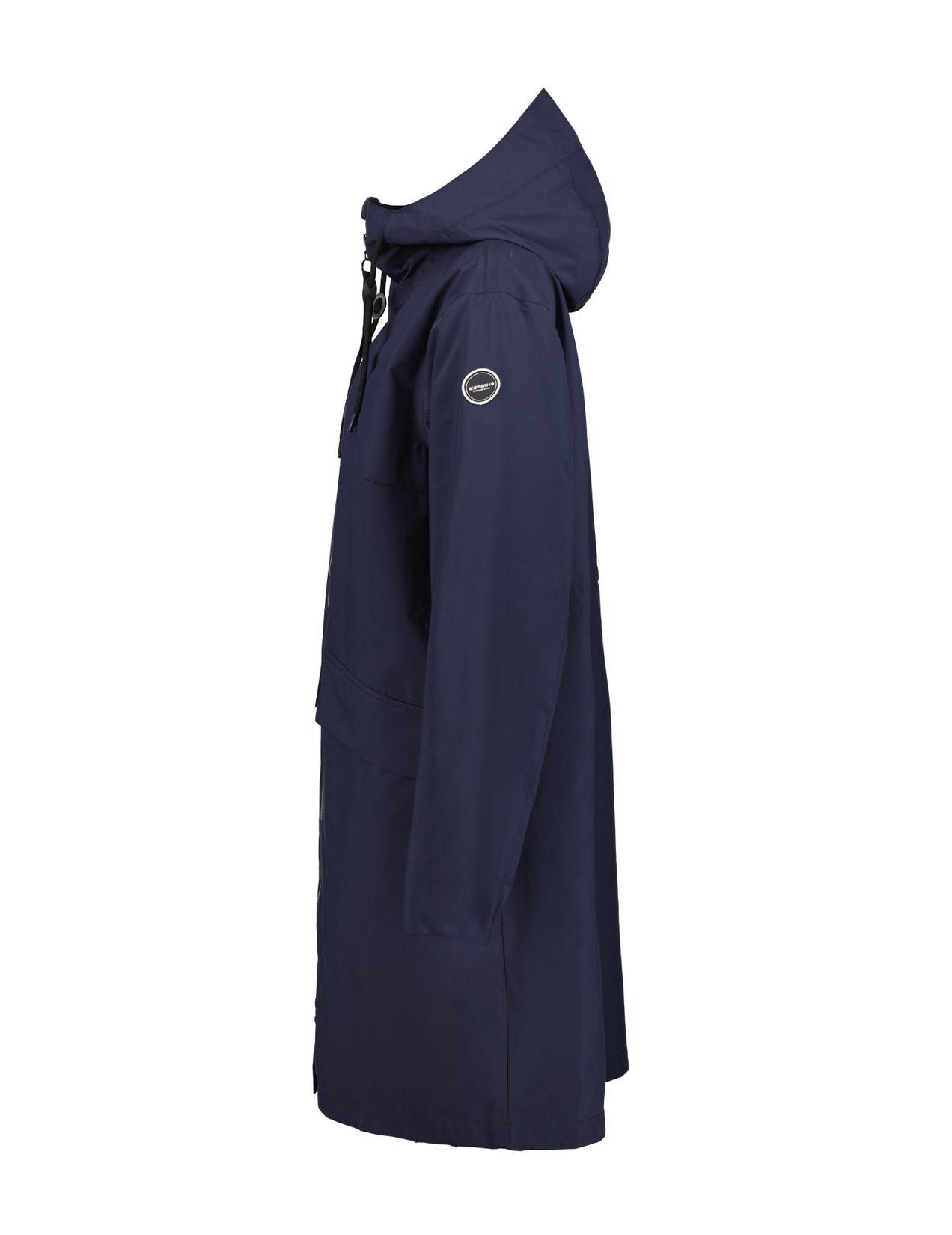 Dark Blue Women Icepeak Aalem Water-repellent Parka | USA-DXB237841