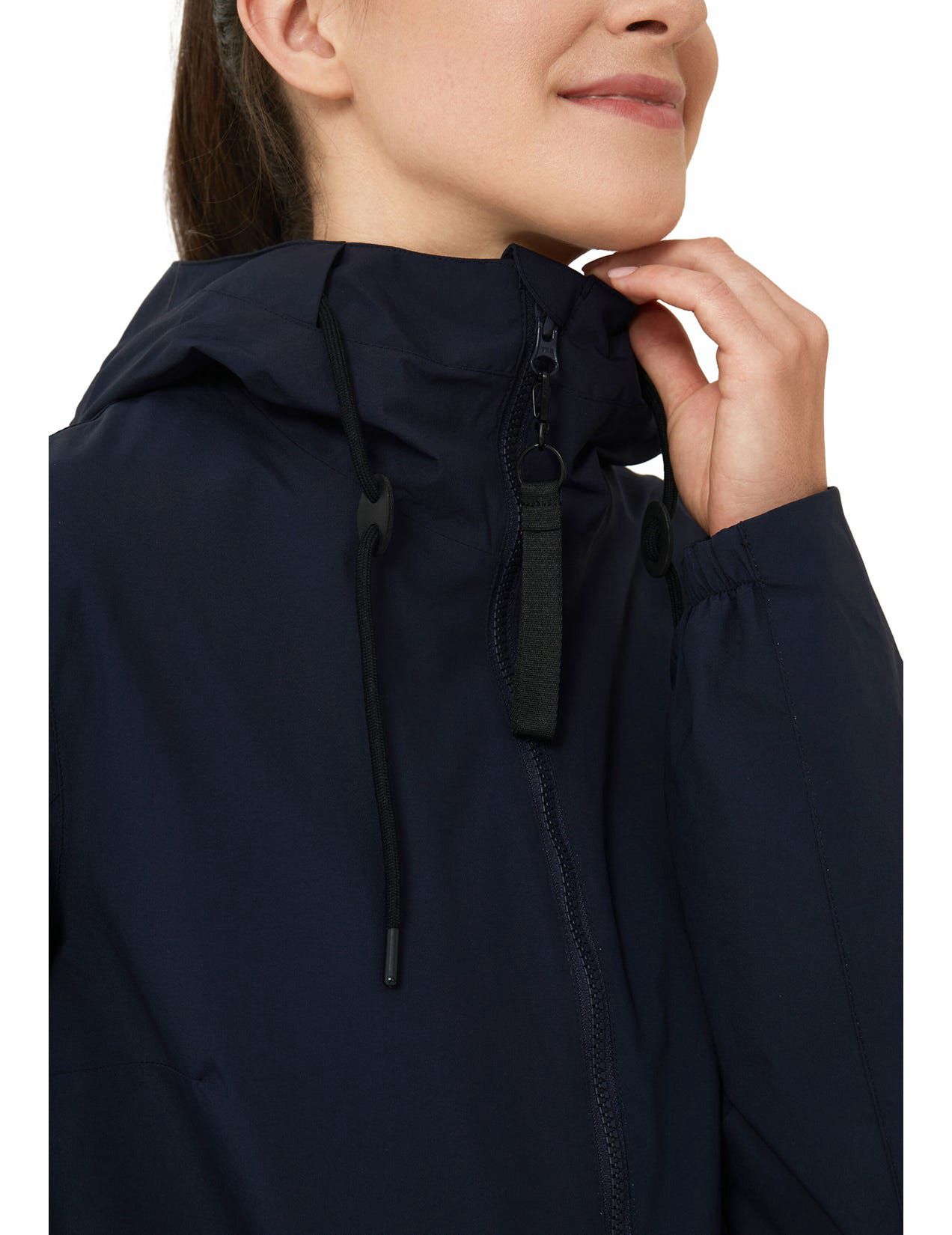 Dark Blue Women Icepeak Aalem Water-repellent Parka | USA-DXB237841