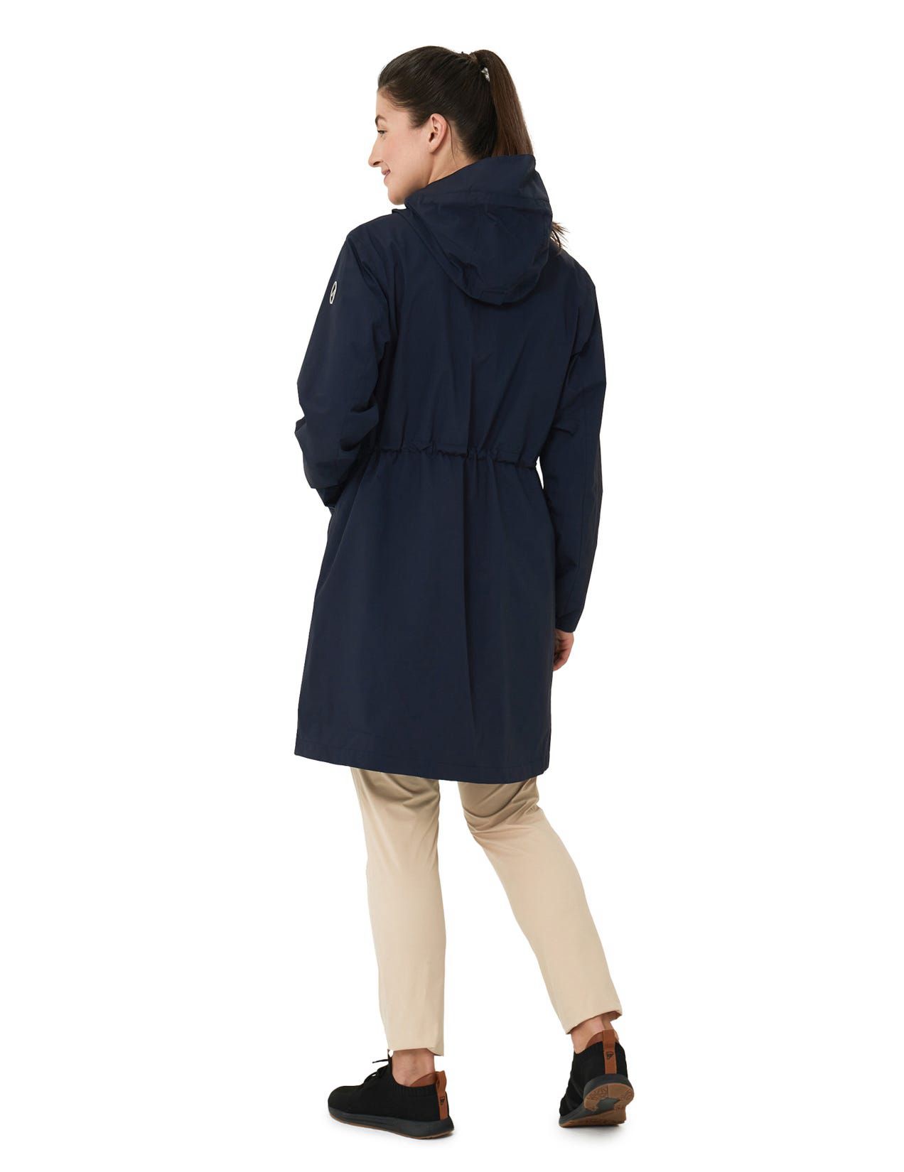 Dark Blue Women Icepeak Aalem Water-repellent Parka | USA-DXB237841