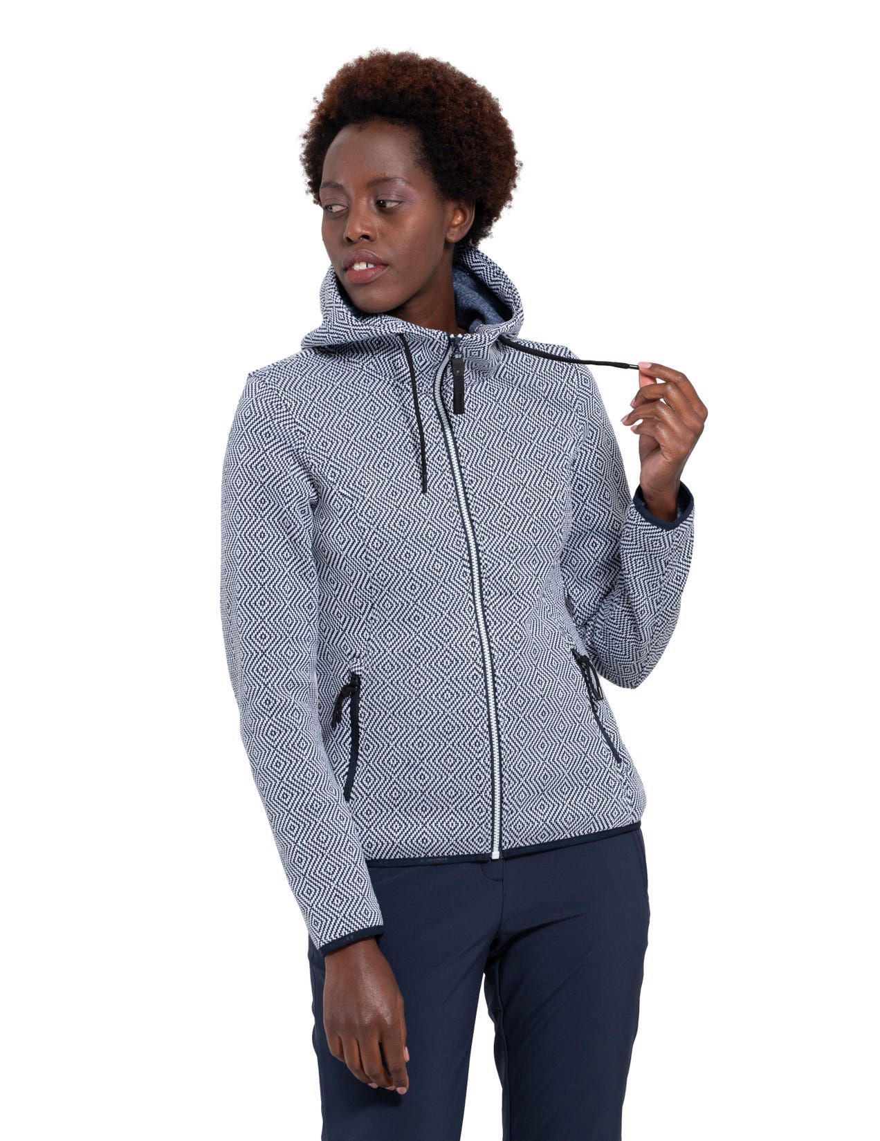 Dark Blue Women Icepeak Adrian Midlayer Jacket | USA-JXW597430