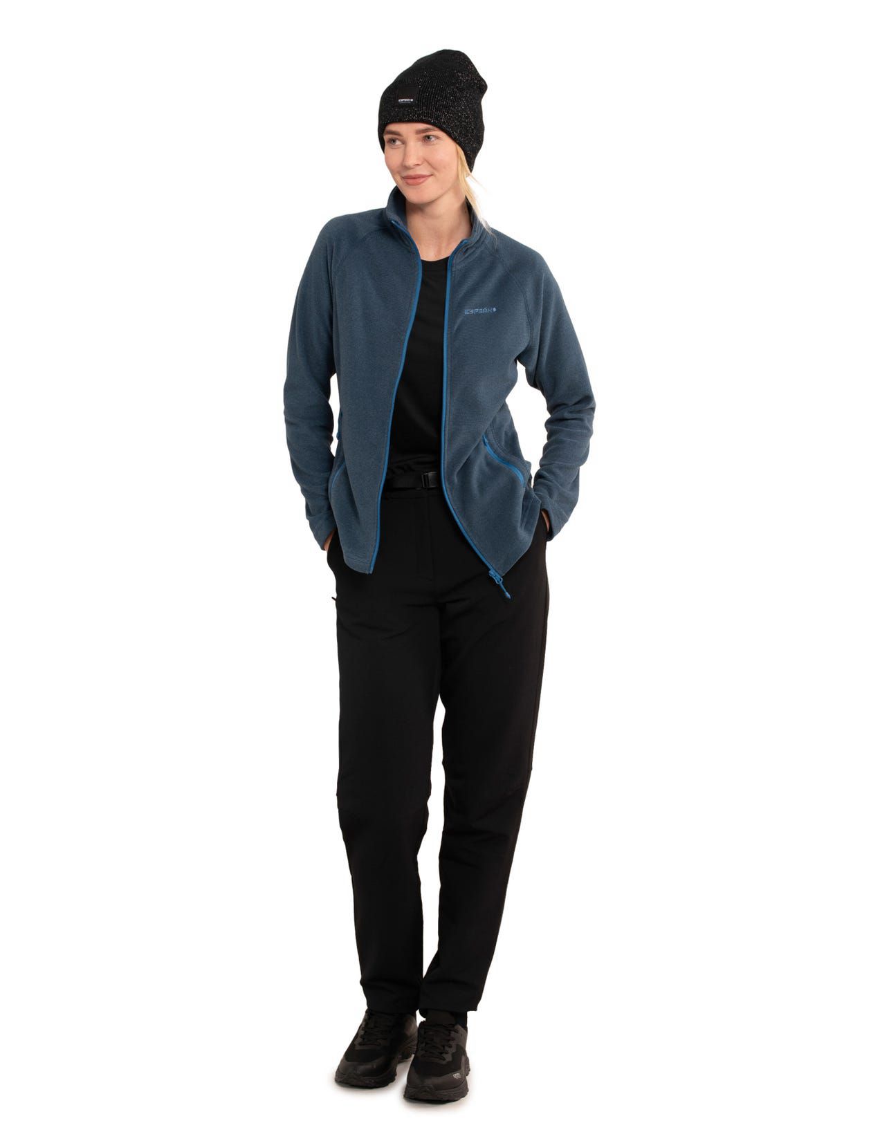 Dark Blue Women Icepeak Brawley Jacket | USA-TCI827310