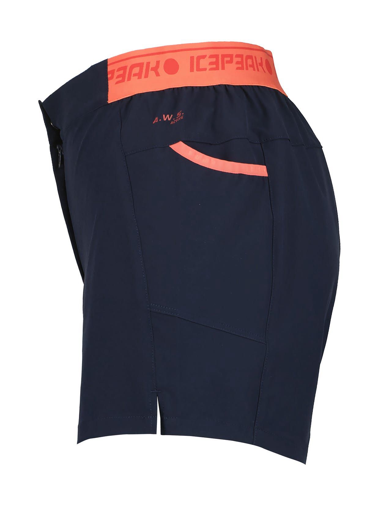 Dark Blue Women Icepeak Brea Shorts | USA-BTV641389