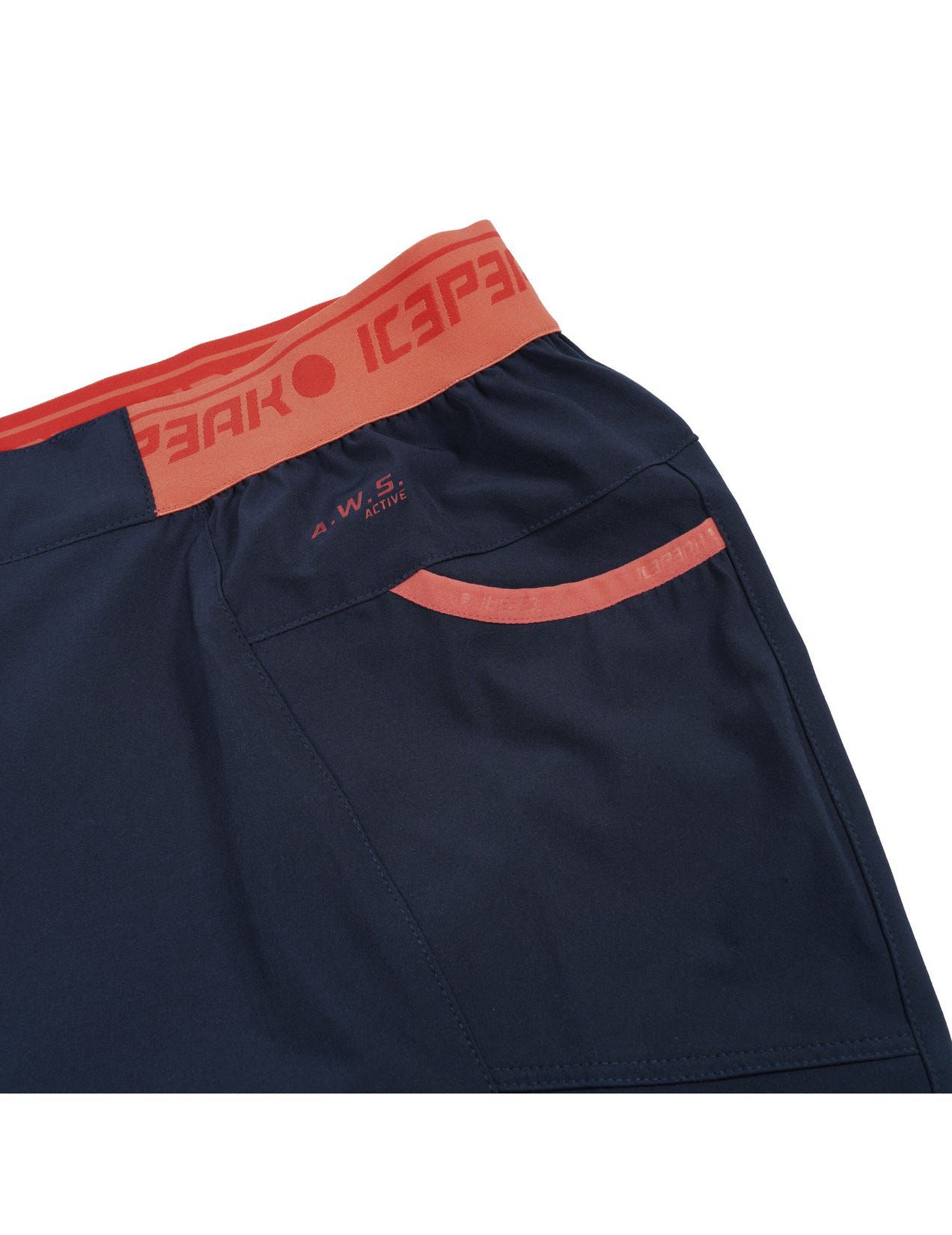 Dark Blue Women Icepeak Brea Shorts | USA-BTV641389