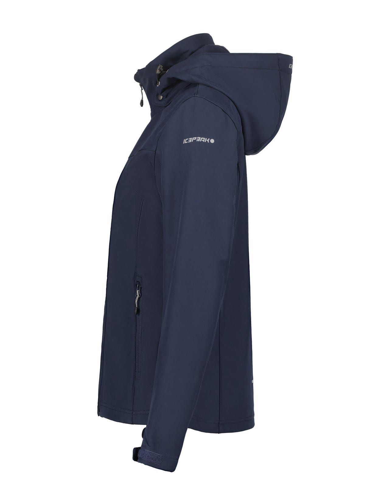 Dark Blue Women Icepeak Brenham Jacket | USA-BWM280795