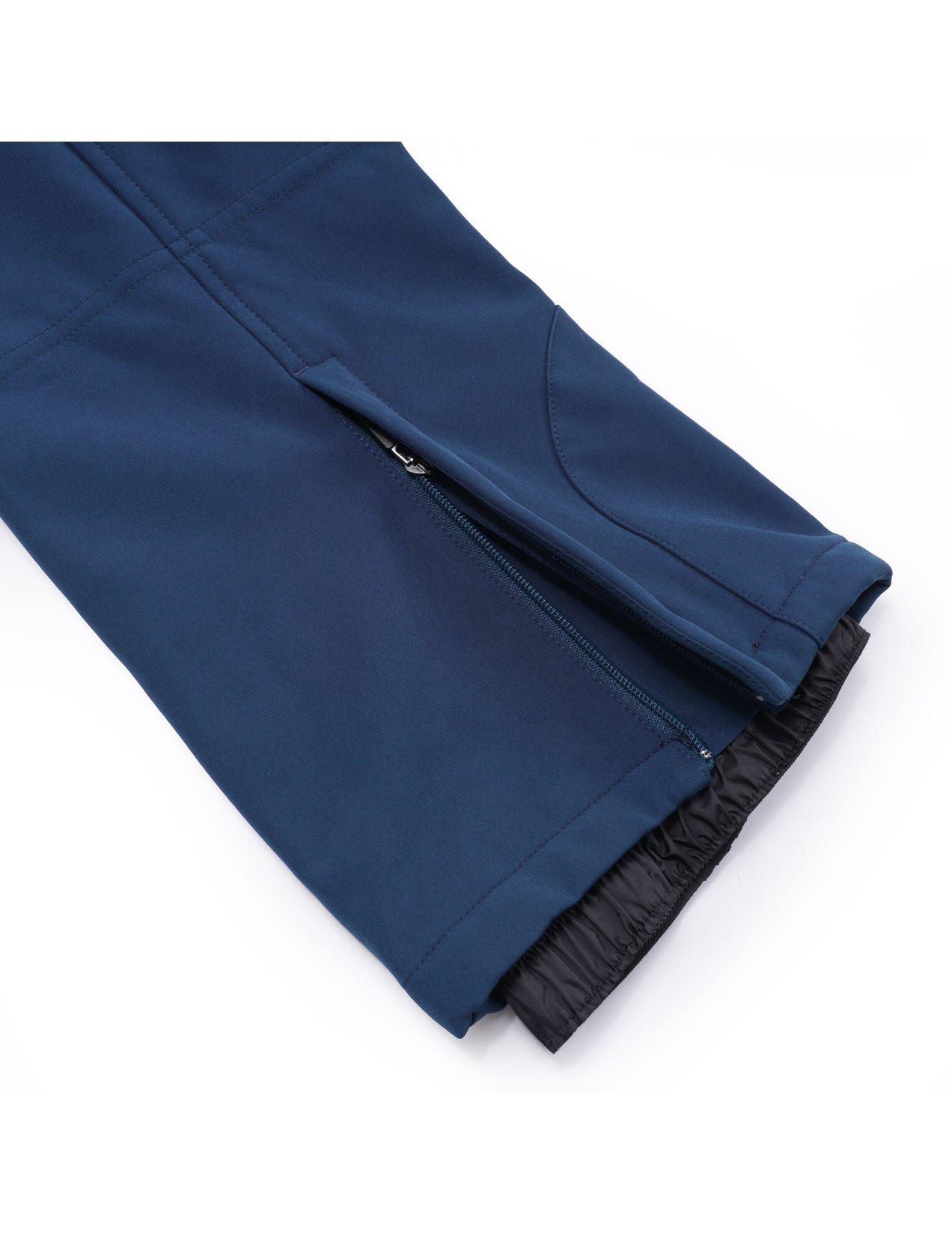 Dark Blue Women Icepeak Entiat Slim-fit Softshell Ski Pants | USA-LME156038