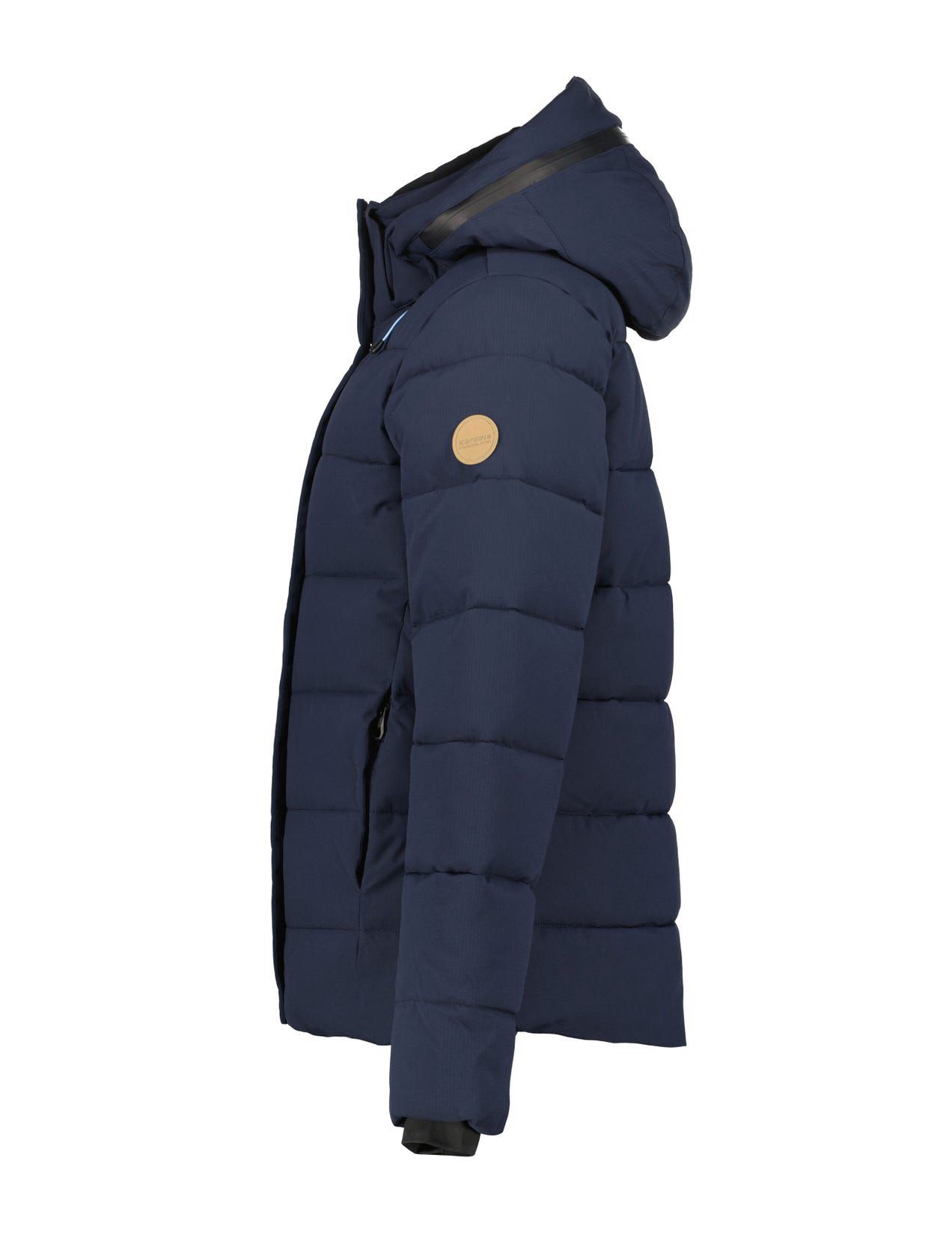 Dark Blue Women Icepeak Marble Winter Jacket | USA-IUG960412