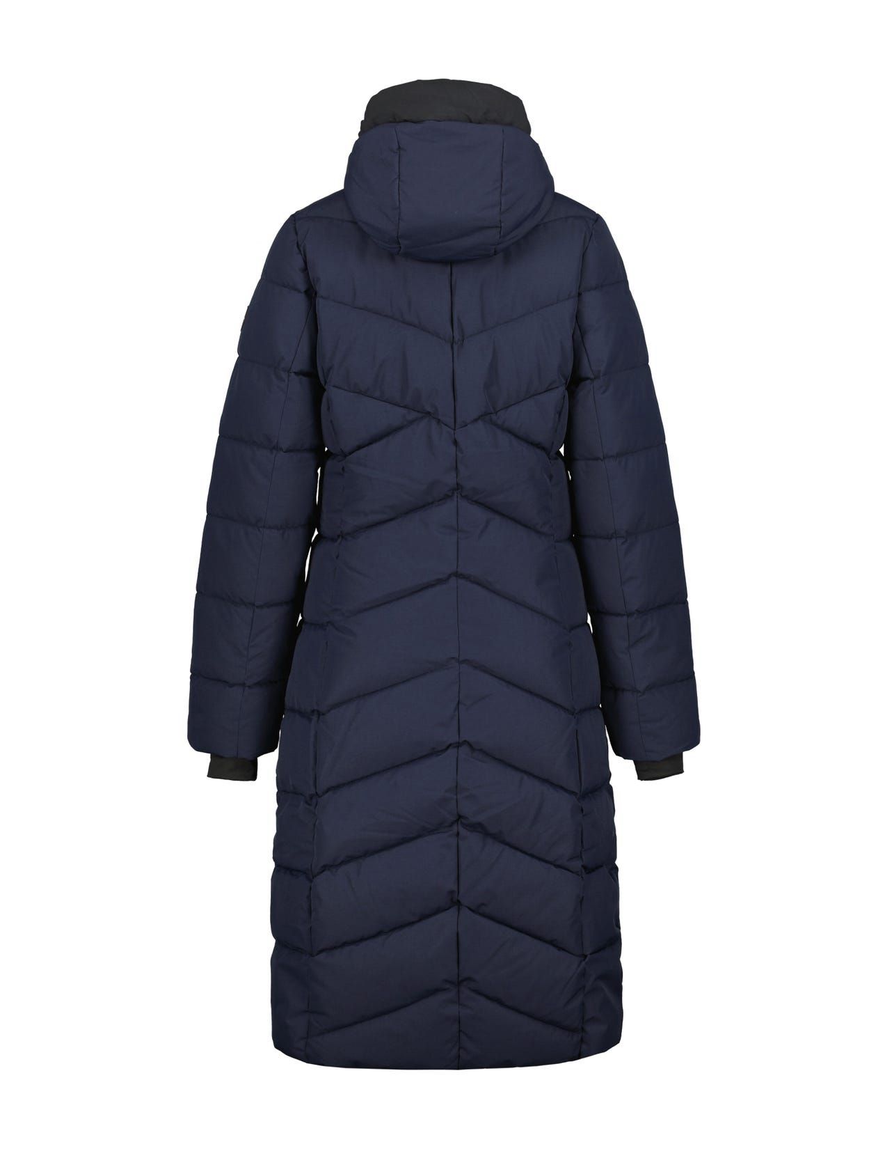 Dark Blue Women Icepeak Partridge Coat | USA-THI701842