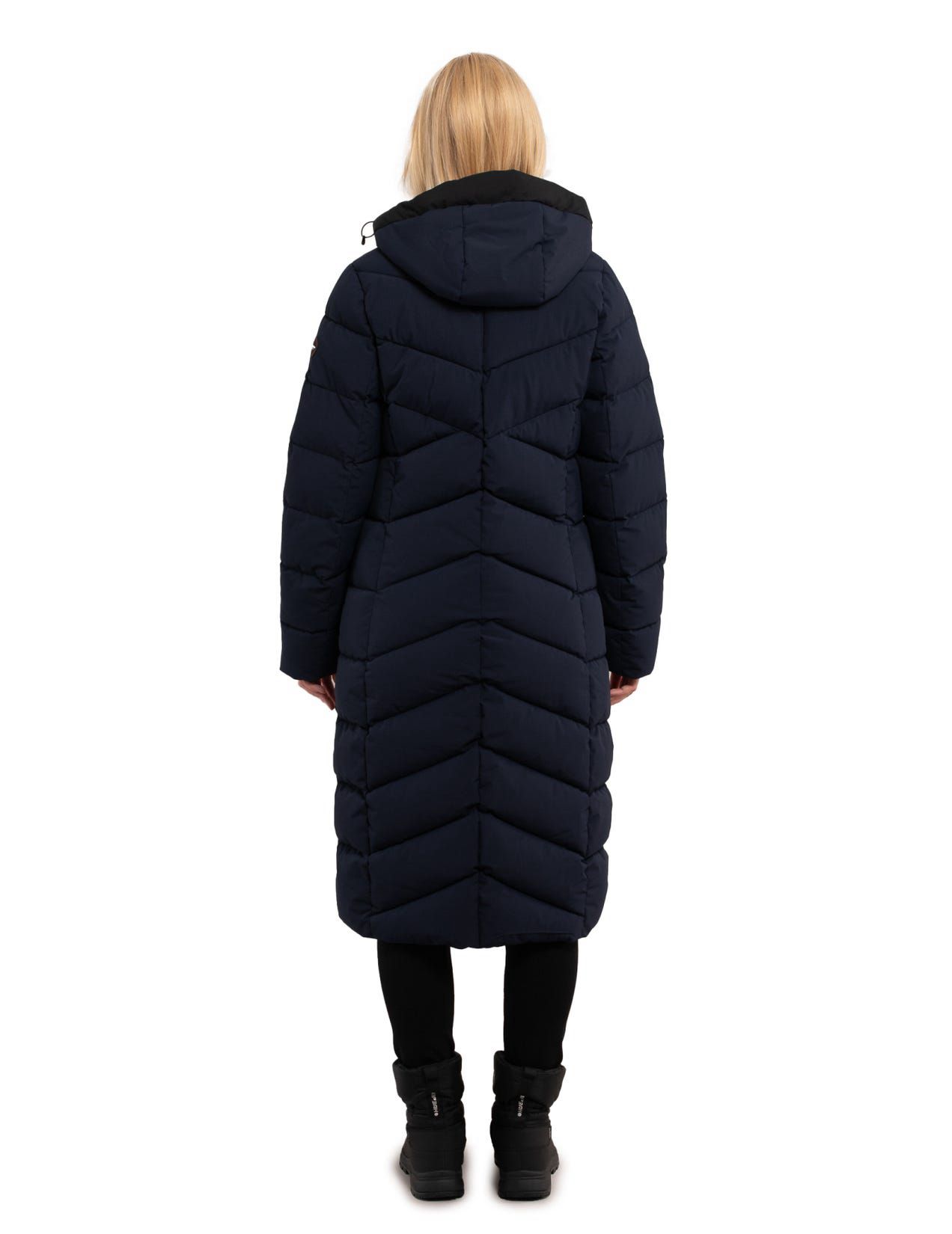 Dark Blue Women Icepeak Partridge Coat | USA-THI701842