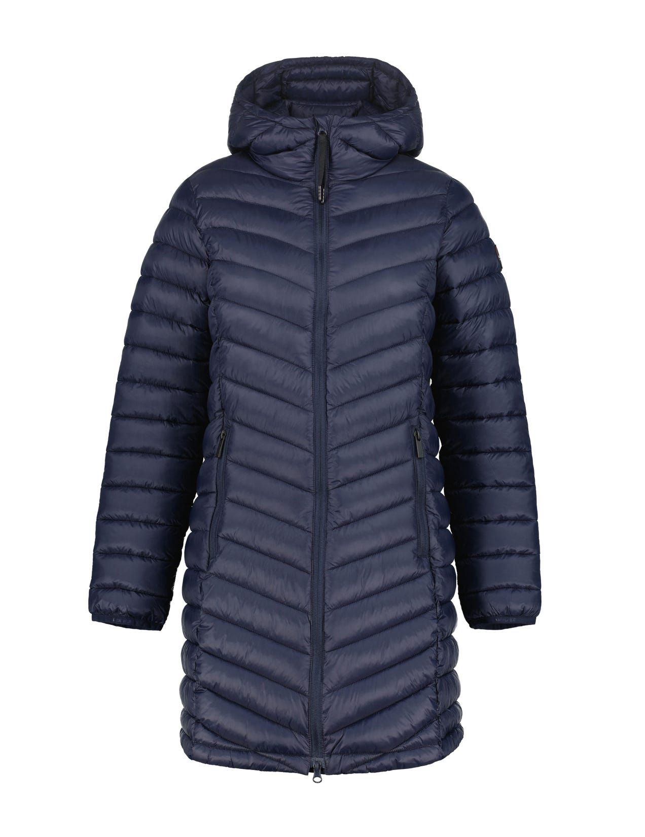 Dark Blue Women Icepeak Vinton Coat | USA-EBC527914