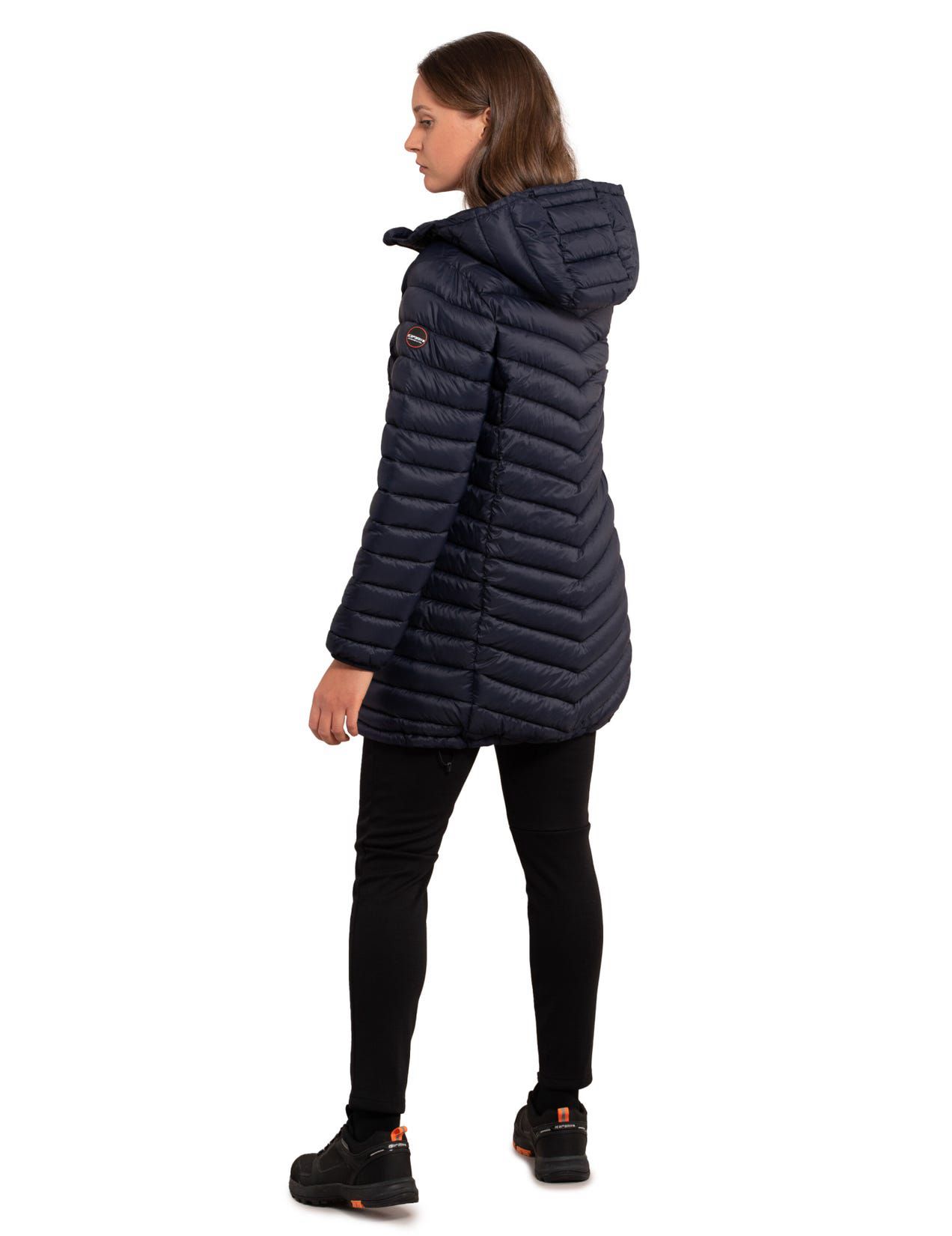 Dark Blue Women Icepeak Vinton Coat | USA-EBC527914