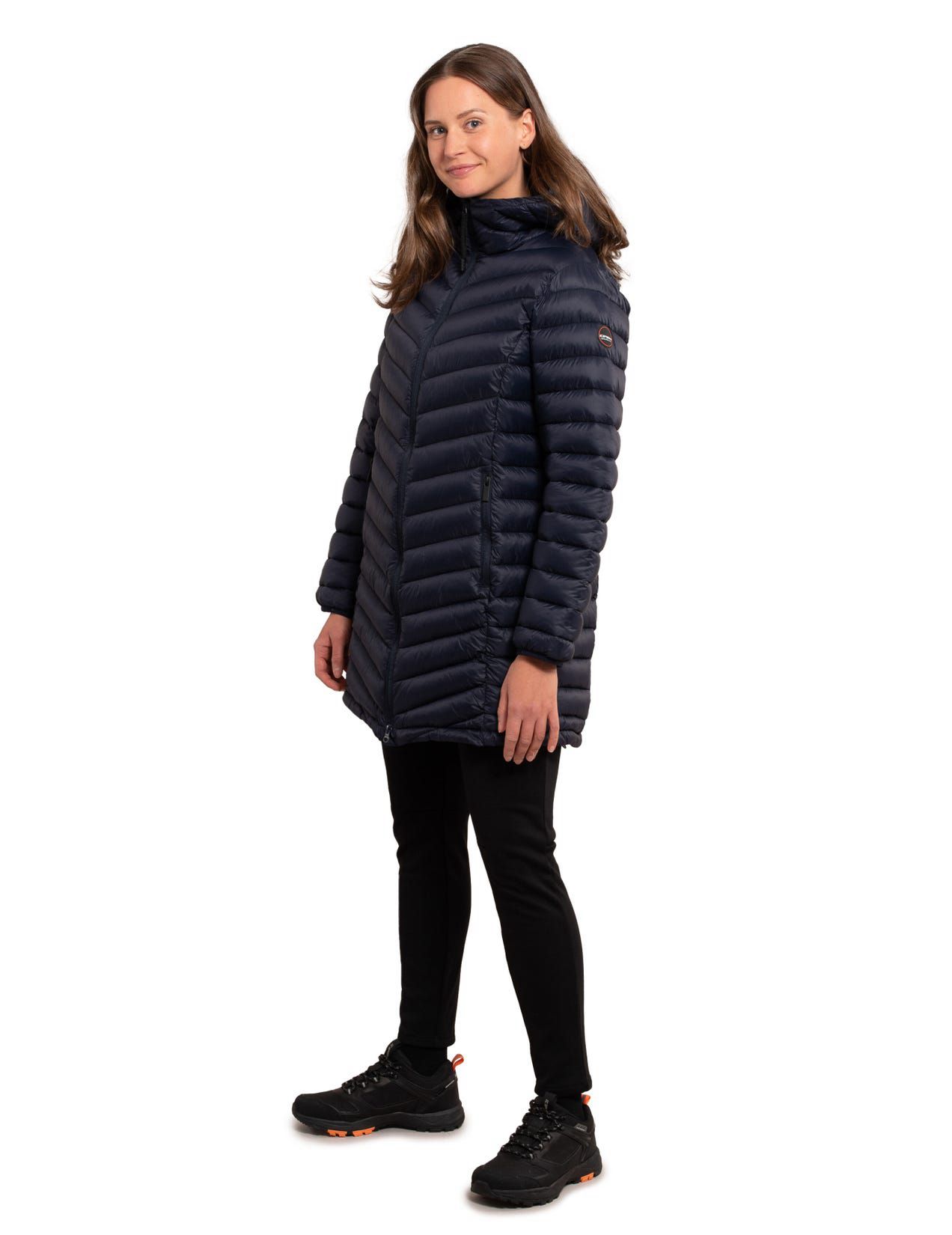 Dark Blue Women Icepeak Vinton Coat | USA-EBC527914