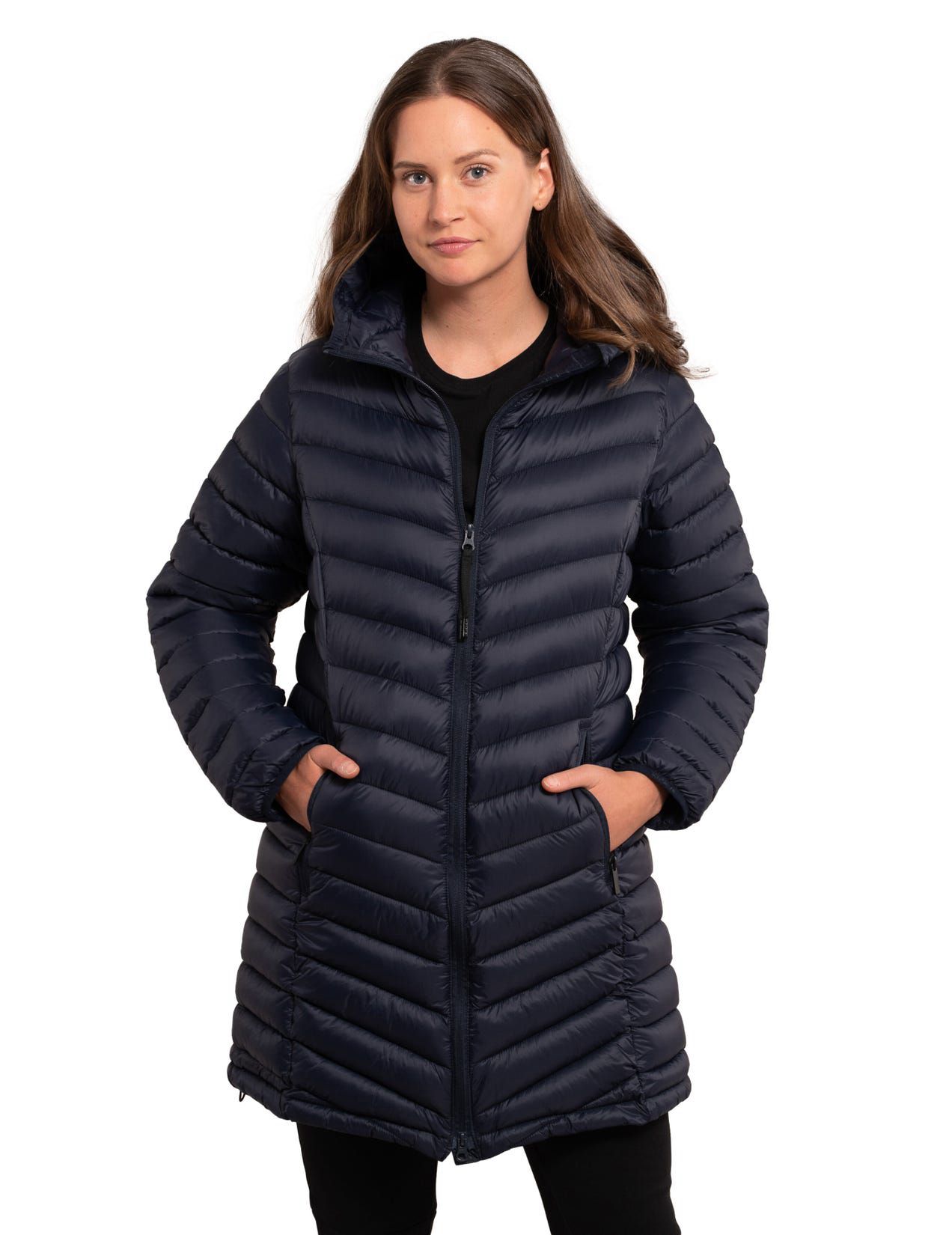 Dark Blue Women Icepeak Vinton Coat | USA-EBC527914