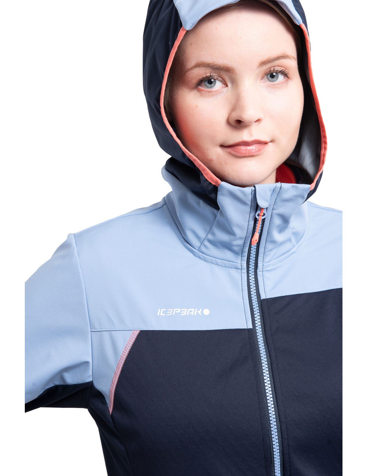 Dark Blue / Blue Women Icepeak Braden Softshell Jacket | USA-IOX780196