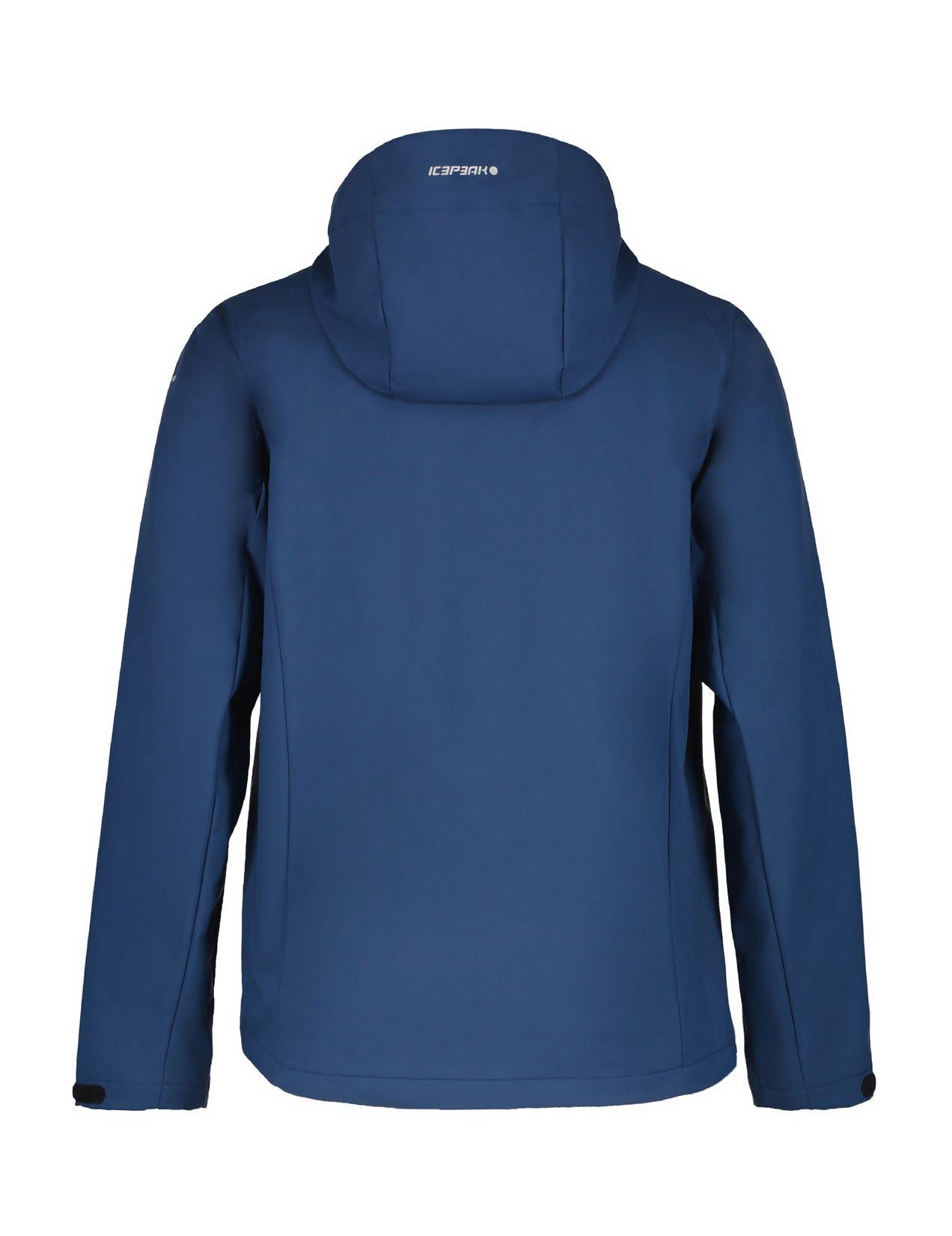 Dark Blue / Grey Men Icepeak Buxton Softshell Jacket | USA-KXP816739