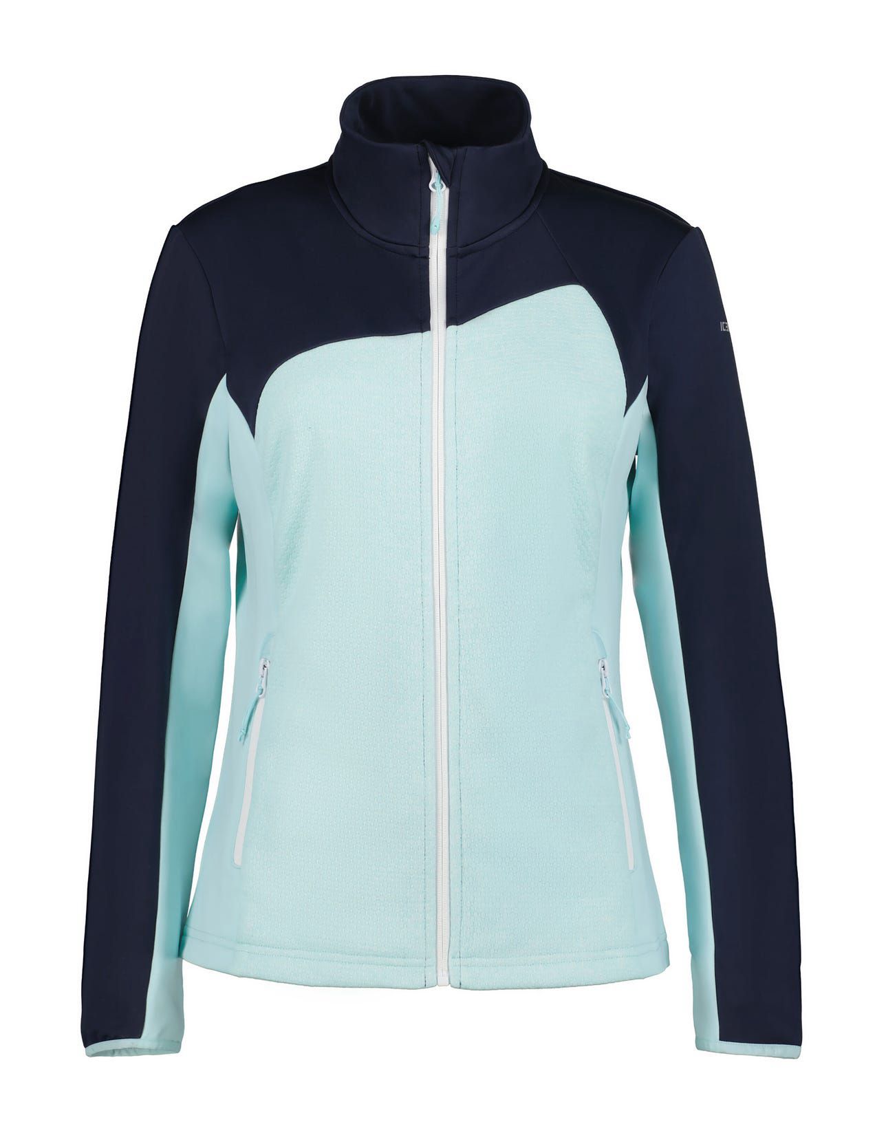 Dark Blue / Light Blue Women Icepeak Ballwin Midlayer Jacket | USA-KYI423971