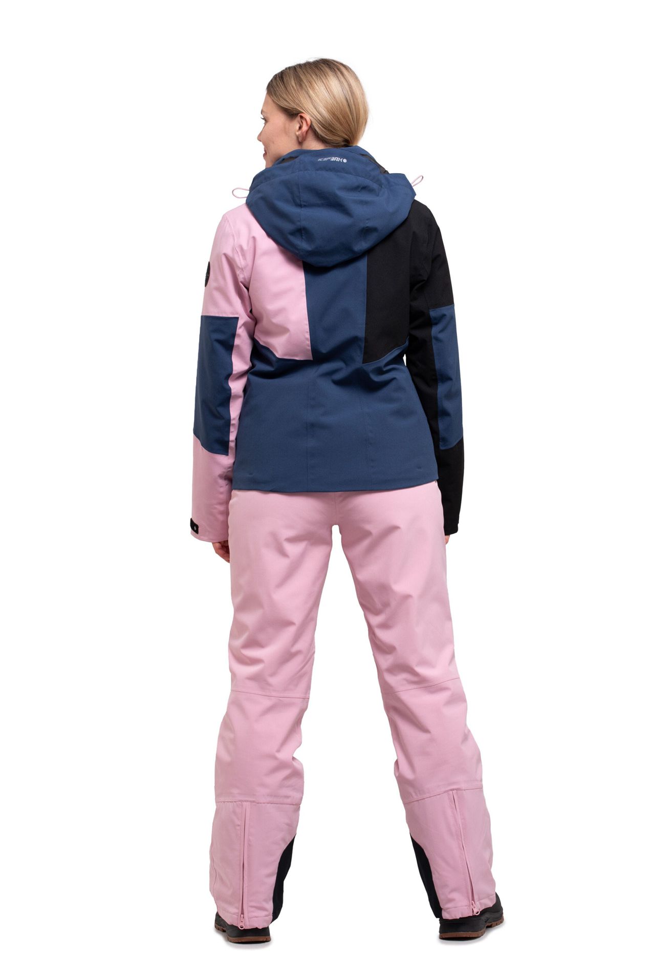 Dark Blue / Pink Women Icepeak Fithian Ski Jacket | USA-NBZ739608