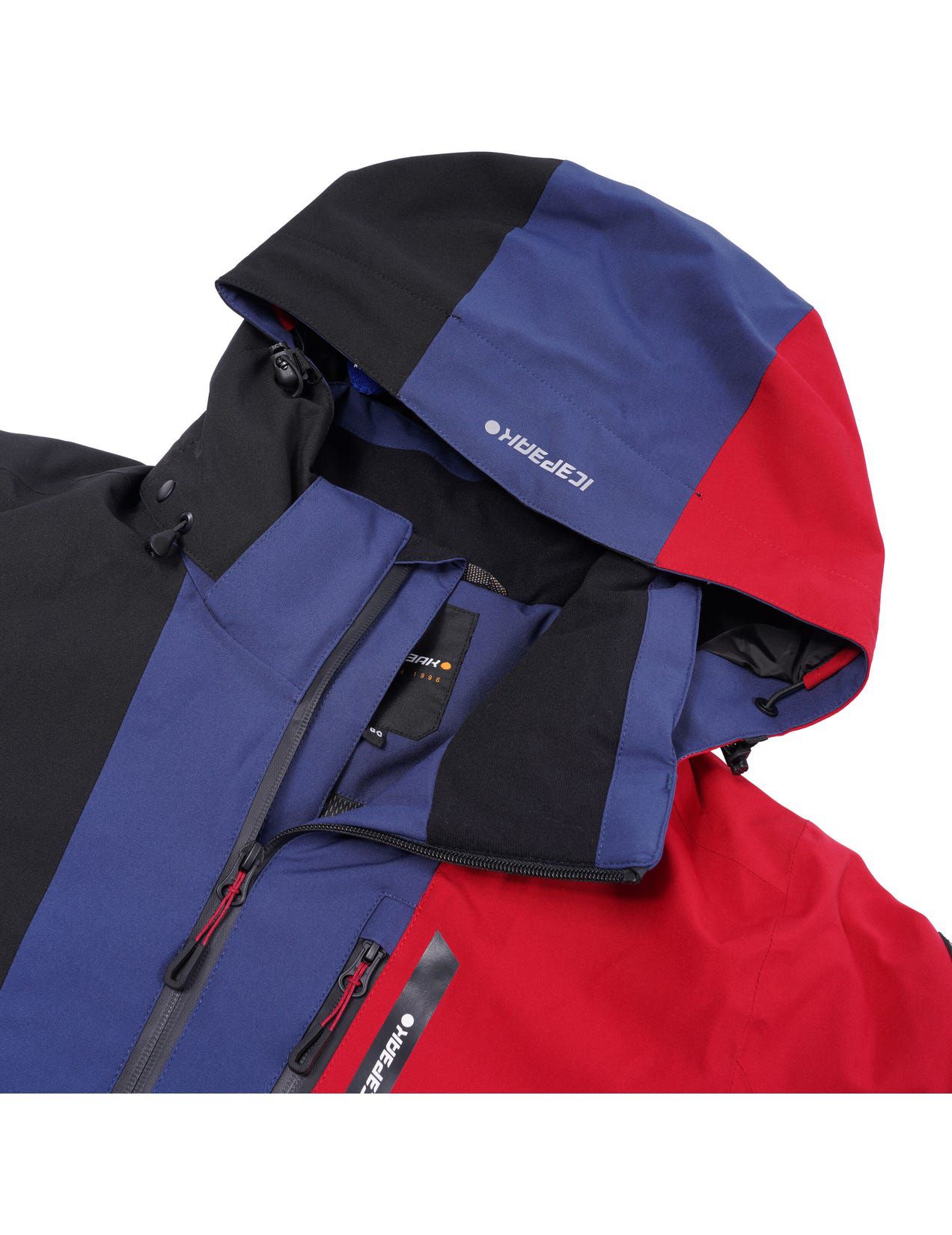 Dark Blue / Red Men Icepeak Fircrest Ski Jacket | USA-JLW394861