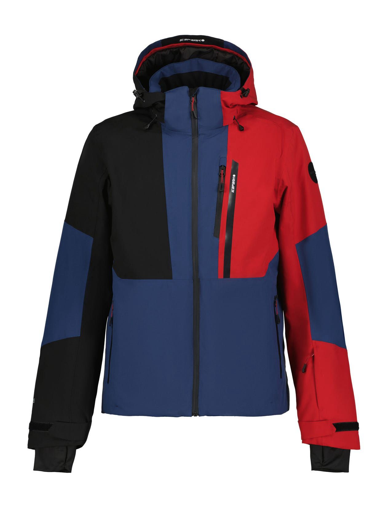 Dark Blue / Red Men Icepeak Fircrest Ski Jacket | USA-JLW394861