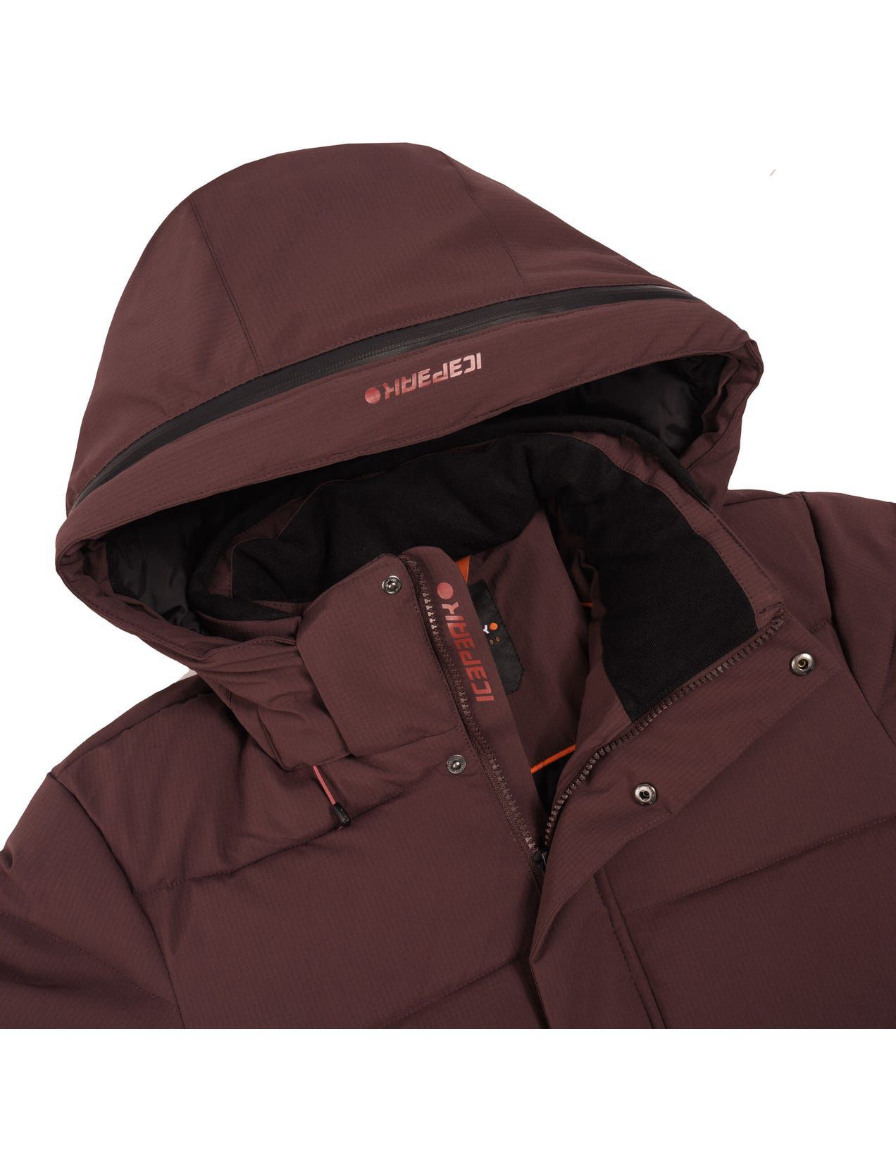 Dark Brown Men Icepeak Bixby Winter Jacket | USA-UHK645397