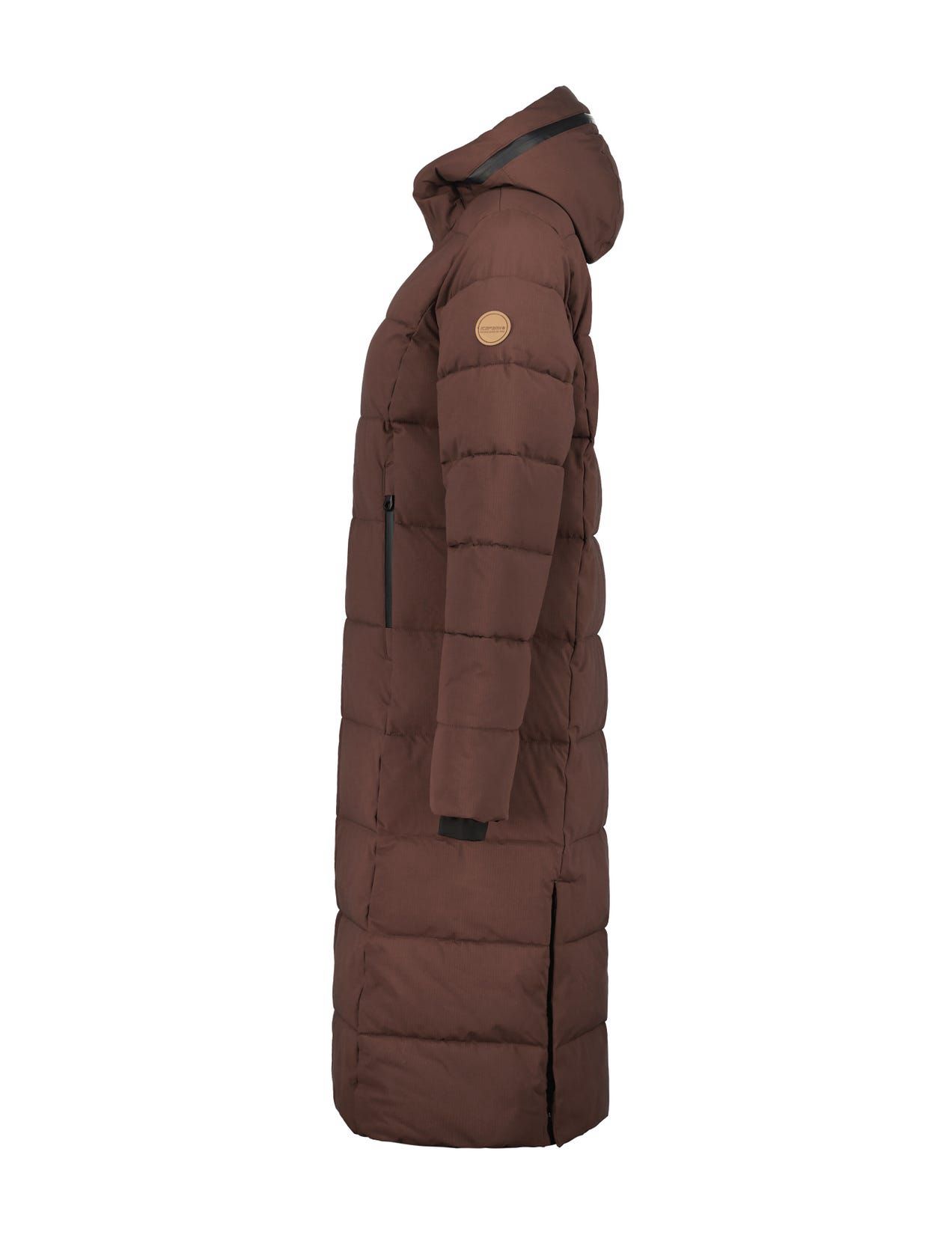 Dark Brown Women Icepeak Brilon Coat | USA-YIP486539