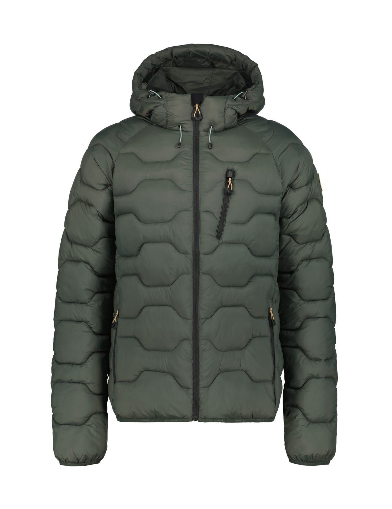 Dark Green Men Icepeak Branch Winter Jacket | USA-CPR014892