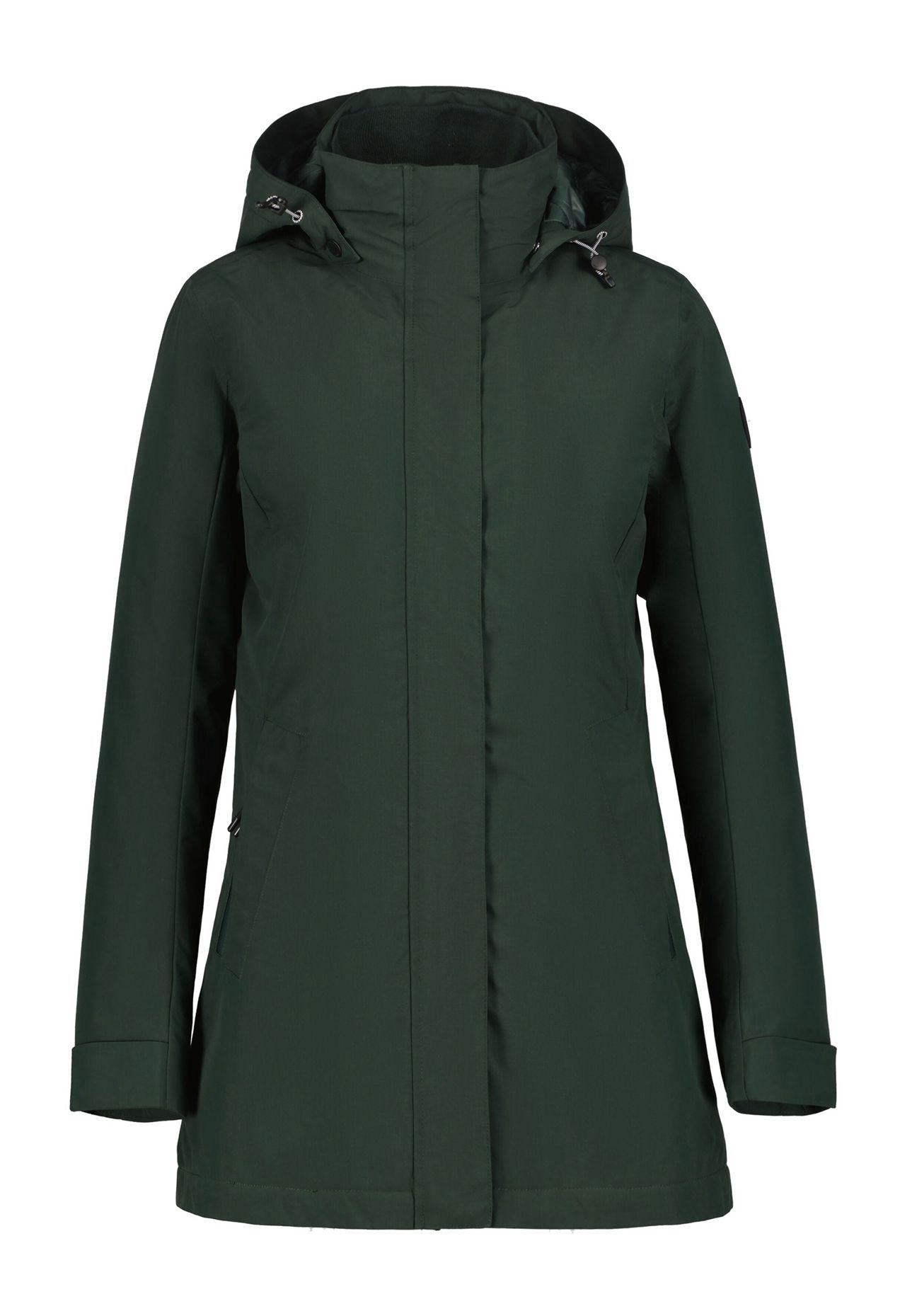 Dark Green Women Icepeak Alna Winter Jacket | USA-DRU714835