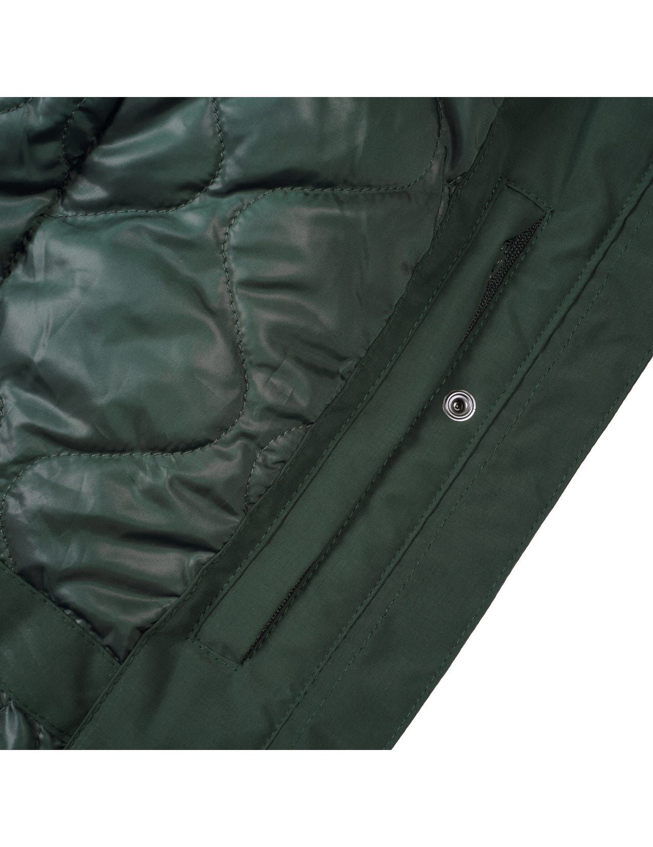 Dark Green Women Icepeak Alna Winter Jacket | USA-DRU714835