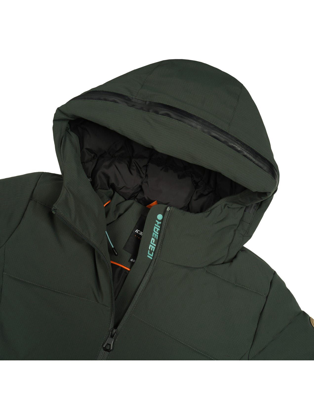 Dark Green Women Icepeak Brilon Coat | USA-GNA016873