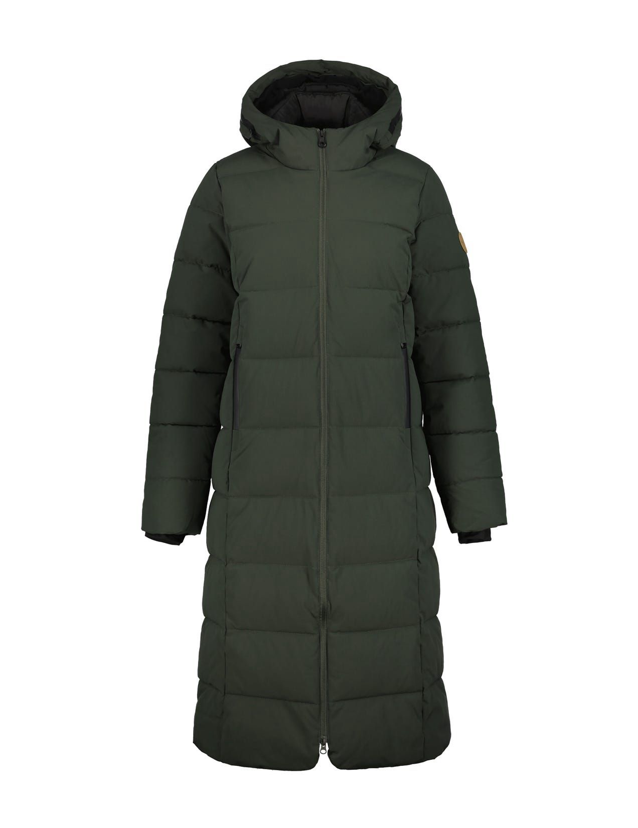 Dark Green Women Icepeak Brilon Coat | USA-GNA016873