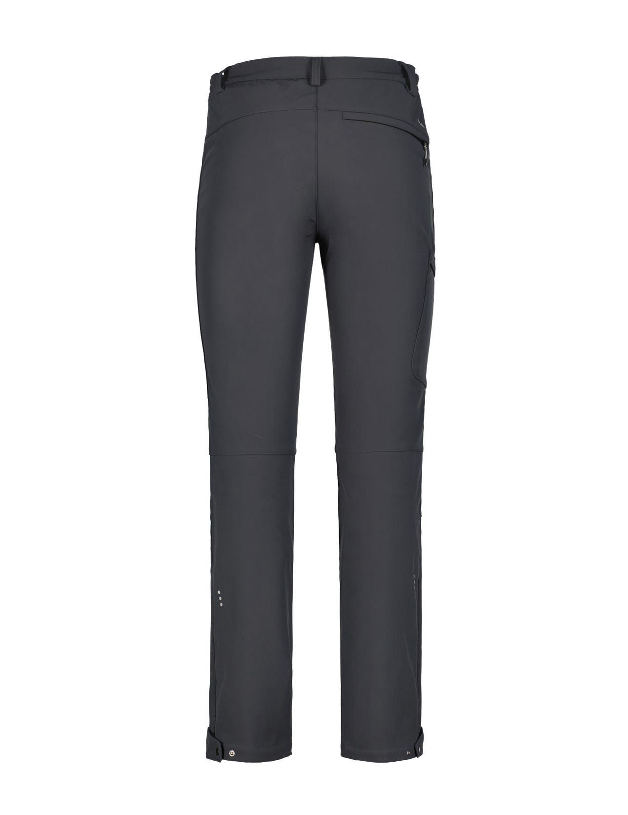 Dark Grey Men Icepeak Bouton Softshell Pants | USA-QEZ654837