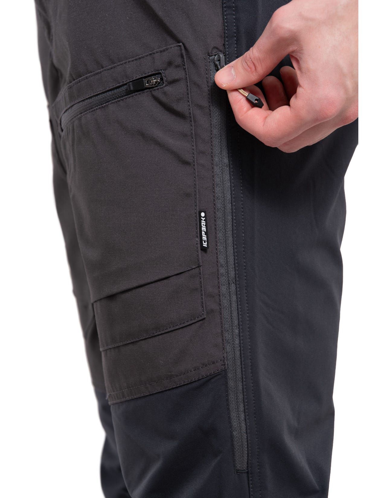 Dark Grey Men Icepeak Munich Pants | USA-QBC125796