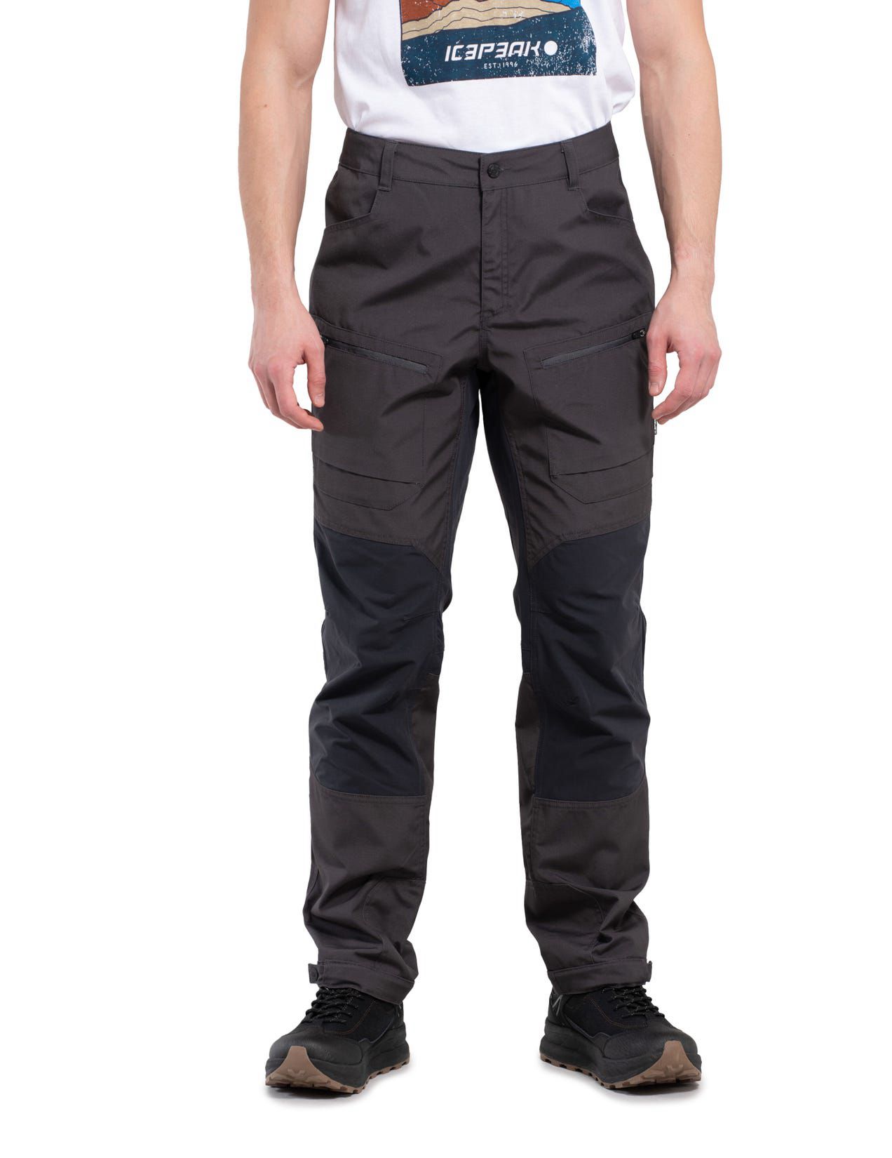 Dark Grey Men Icepeak Munich Pants | USA-QBC125796