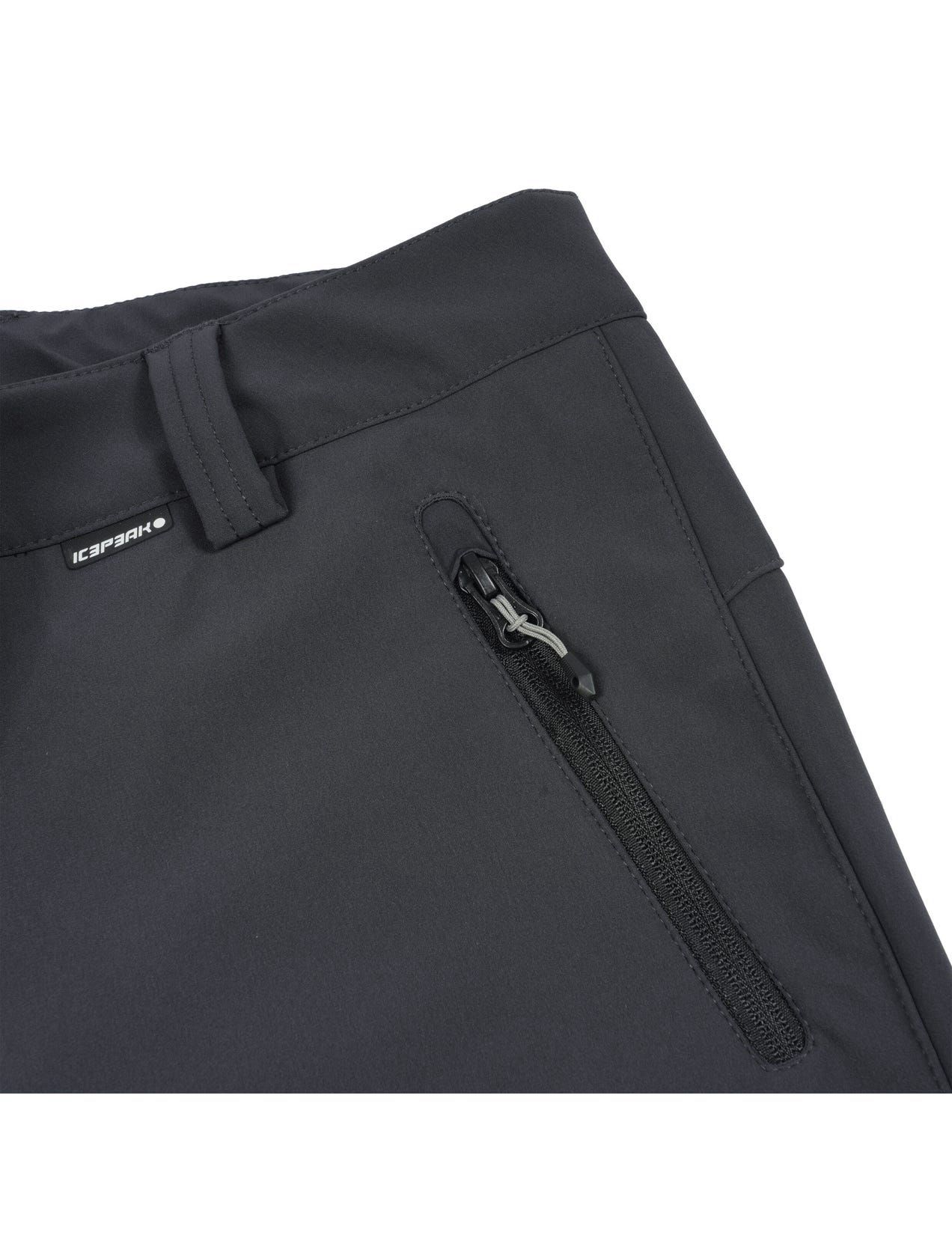 Dark Grey Women Icepeak Bovill Softshell Pants | USA-IVX960521