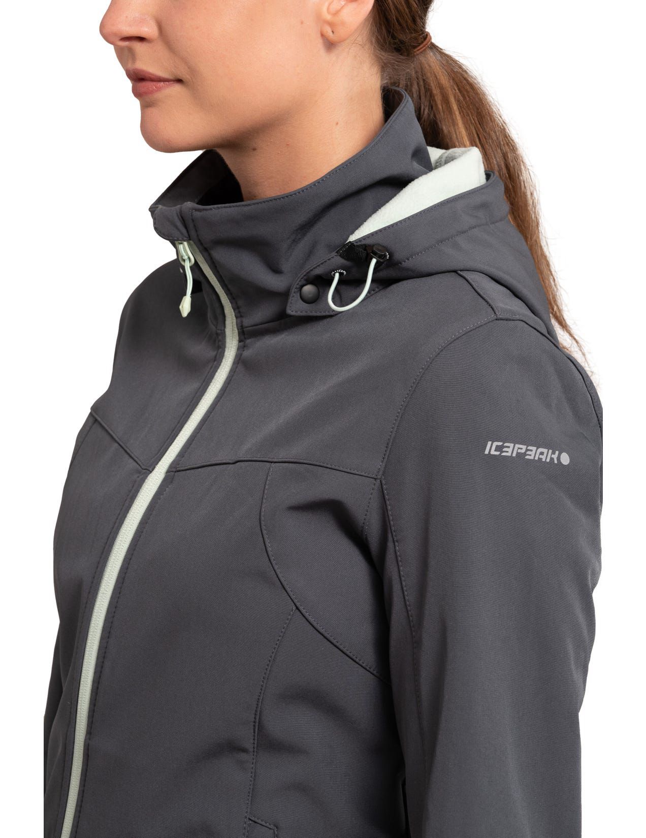 Dark Grey Women Icepeak Brenham Jacket | USA-YLK964801