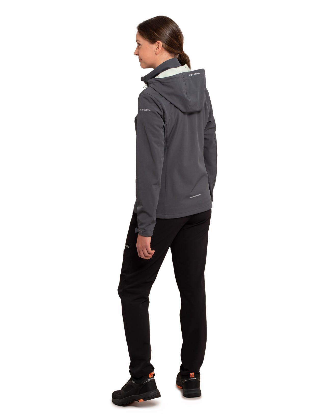 Dark Grey Women Icepeak Brenham Jacket | USA-YLK964801