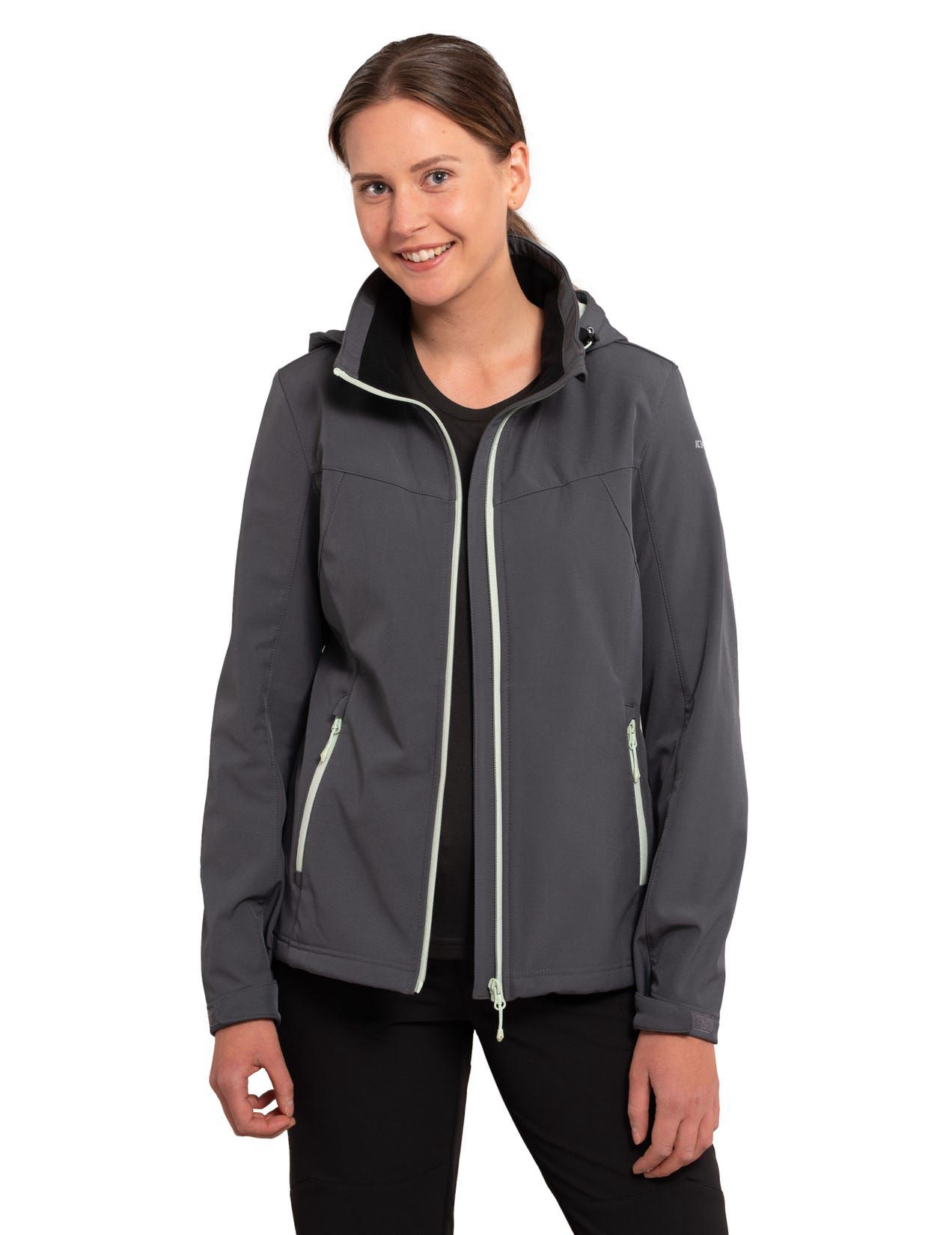 Dark Grey Women Icepeak Brenham Jacket | USA-YLK964801