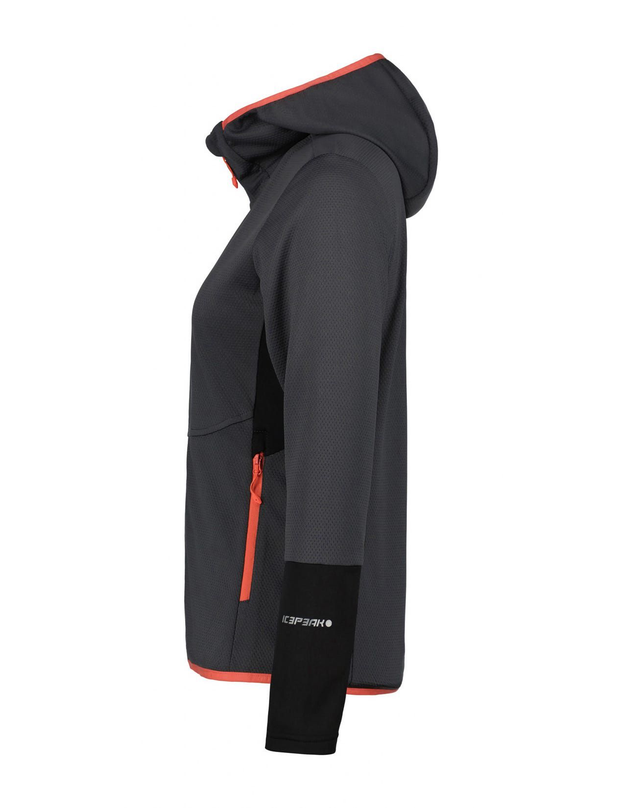 Dark Grey Women Icepeak Burgau Midlayer Jacket | USA-VSC804329