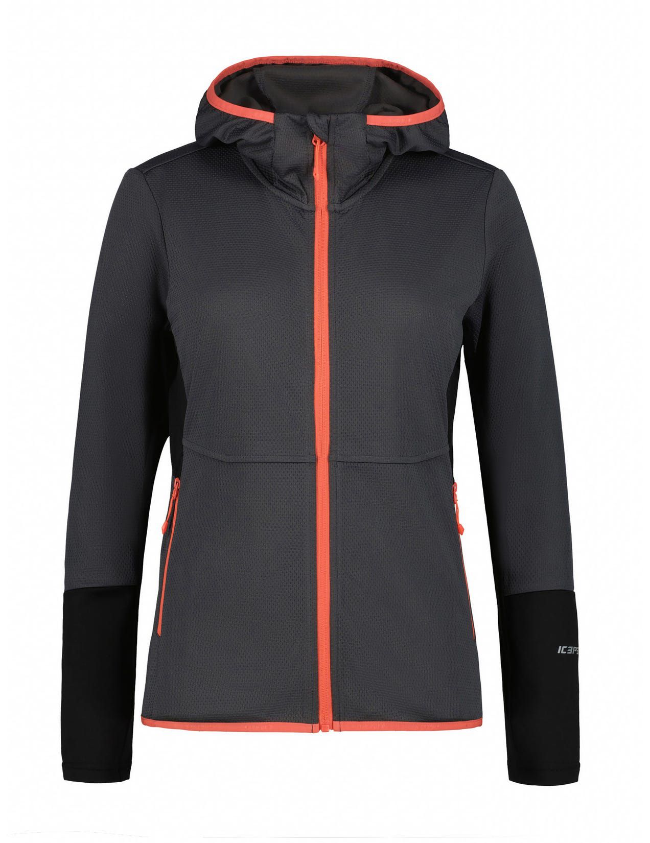 Dark Grey Women Icepeak Burgau Midlayer Jacket | USA-VSC804329